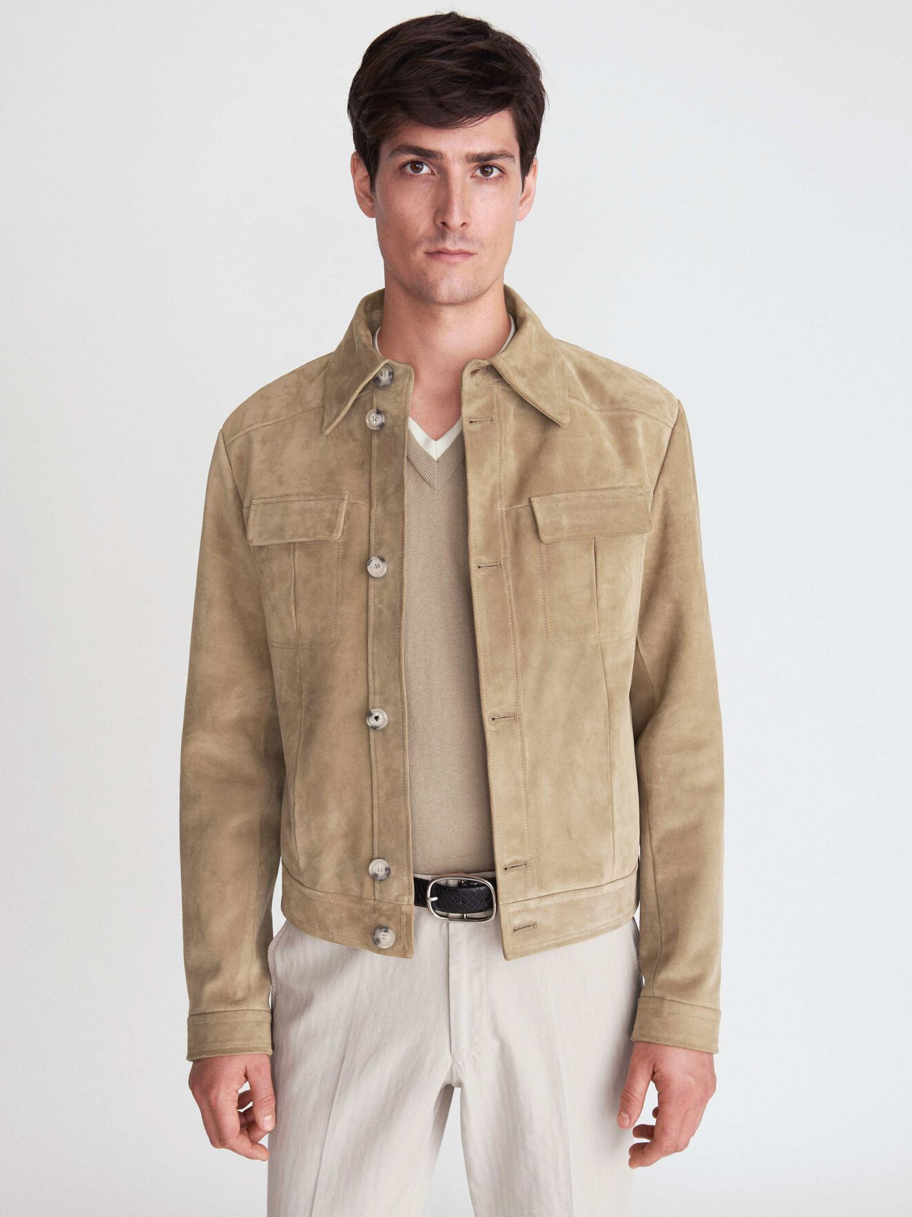 Linwood Jacket in Dark Sand from Tiger of Sweden Linwood Jacket in Dark Sand from Tiger of Sweden