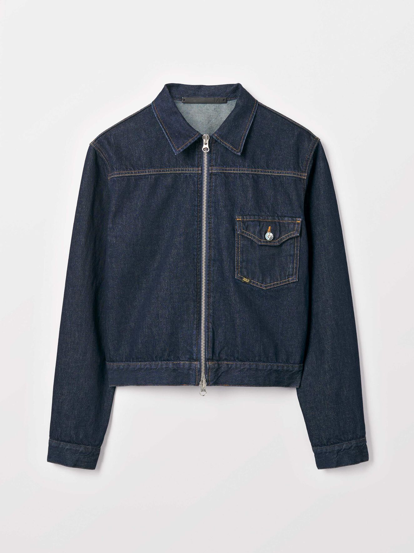 Ry Zip Jacket in Royal Blue from Tiger of Sweden Ry Zip Jacket in Royal Blue from Tiger of Sweden