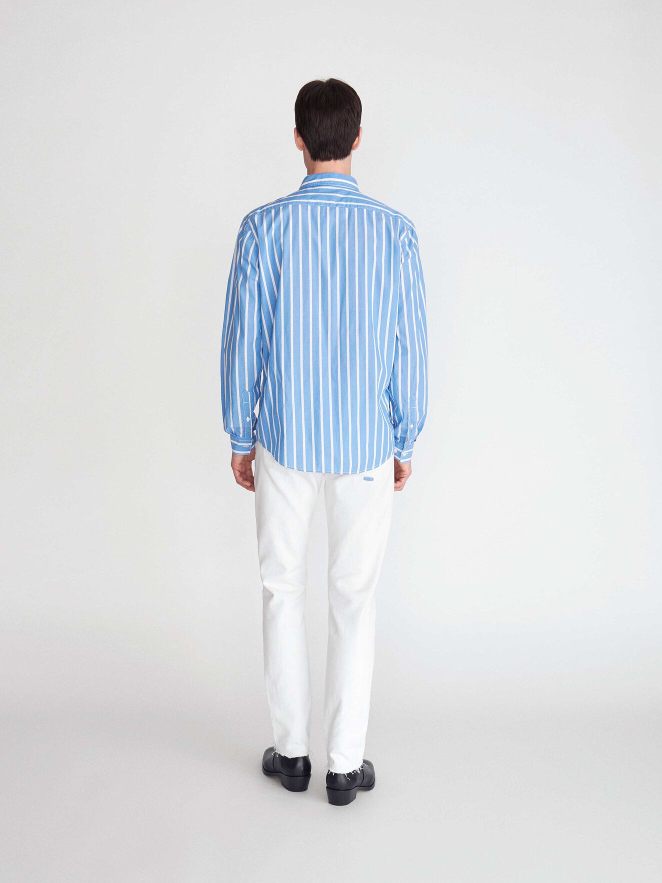 Part Str Shirt in True Sailor from Tiger of Sweden Part Str Shirt in True Sailor from Tiger of Sweden