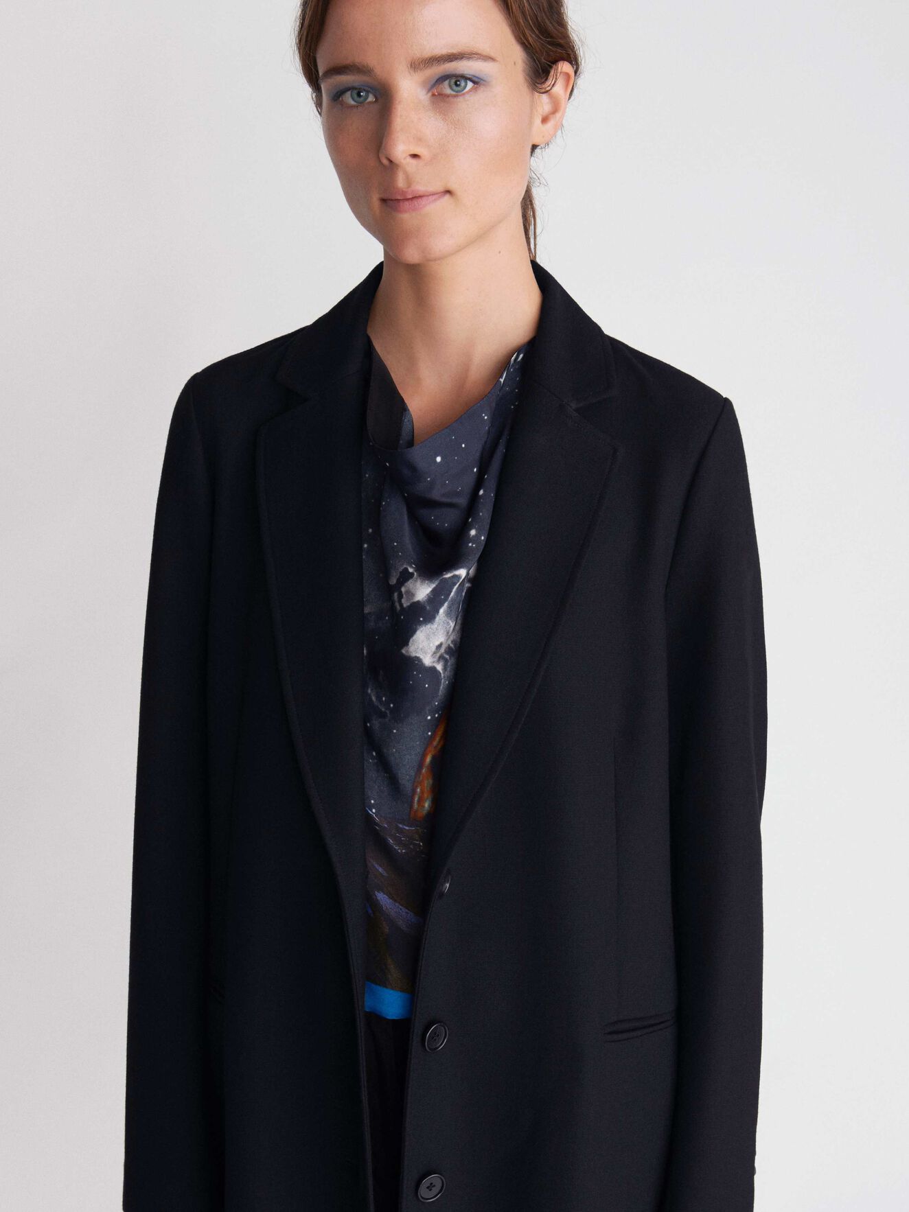Cianne Mantel in Black from Tiger of Sweden Cianne Mantel in Black from Tiger of Sweden
