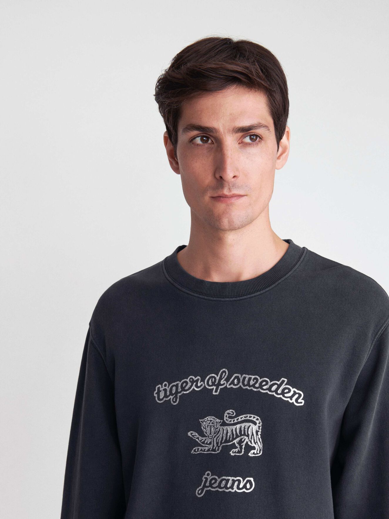 Tana O Sweatshirt in Black from Tiger of Sweden Tana O Sweatshirt in Black from Tiger of Sweden