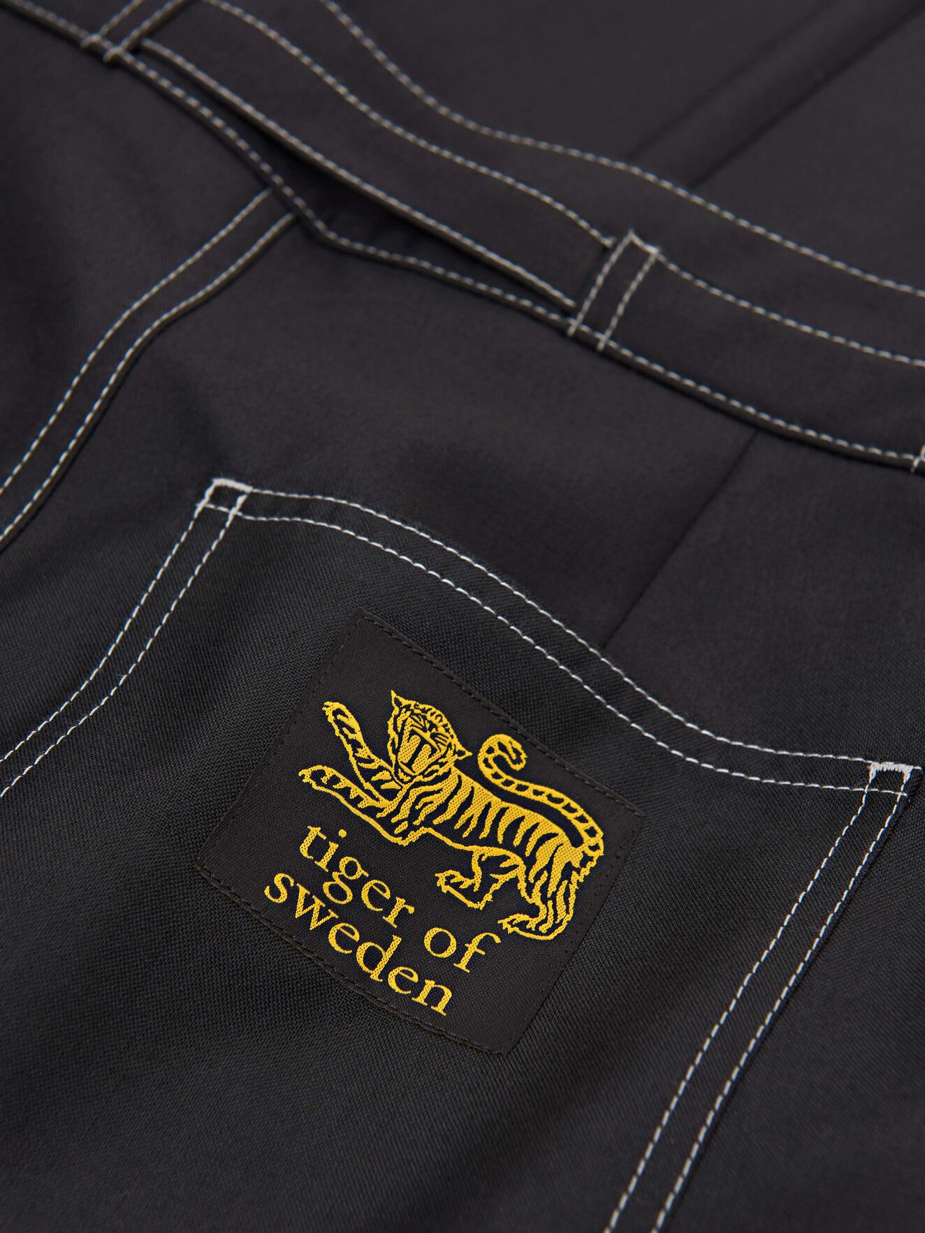 Tikkie Trousers in Black from Tiger of Sweden Tikkie Trousers in Black from Tiger of Sweden