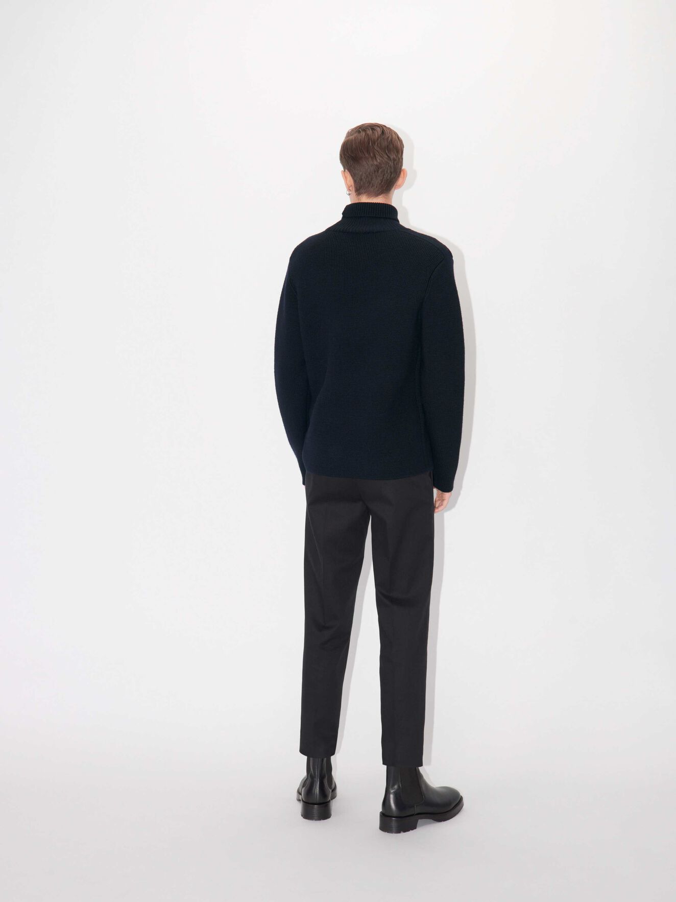 Ballast Pullover in Outer Blue from Tiger of Sweden Ballast Pullover in Outer Blue from Tiger of Sweden