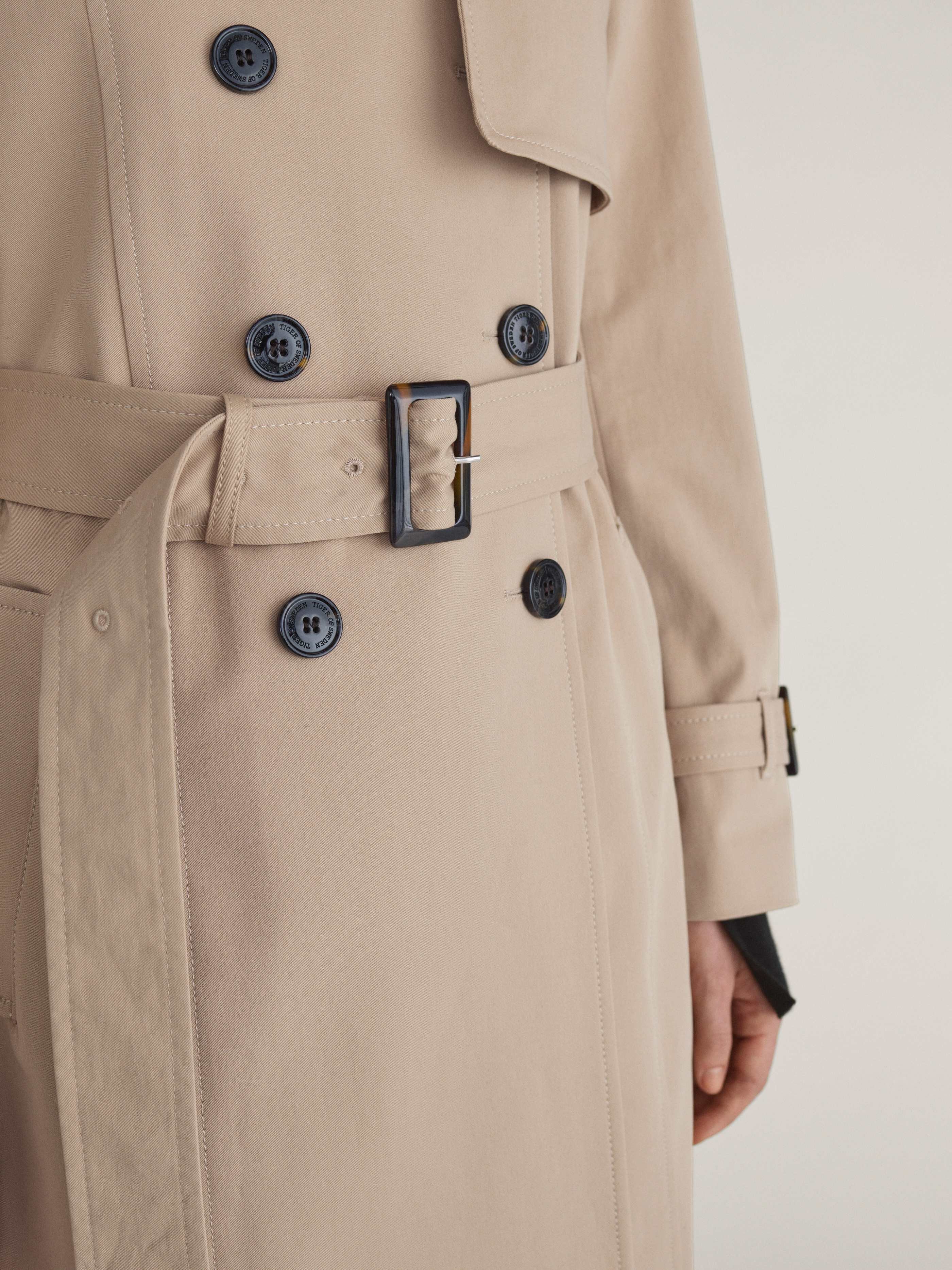 Tiger trench coat clearance