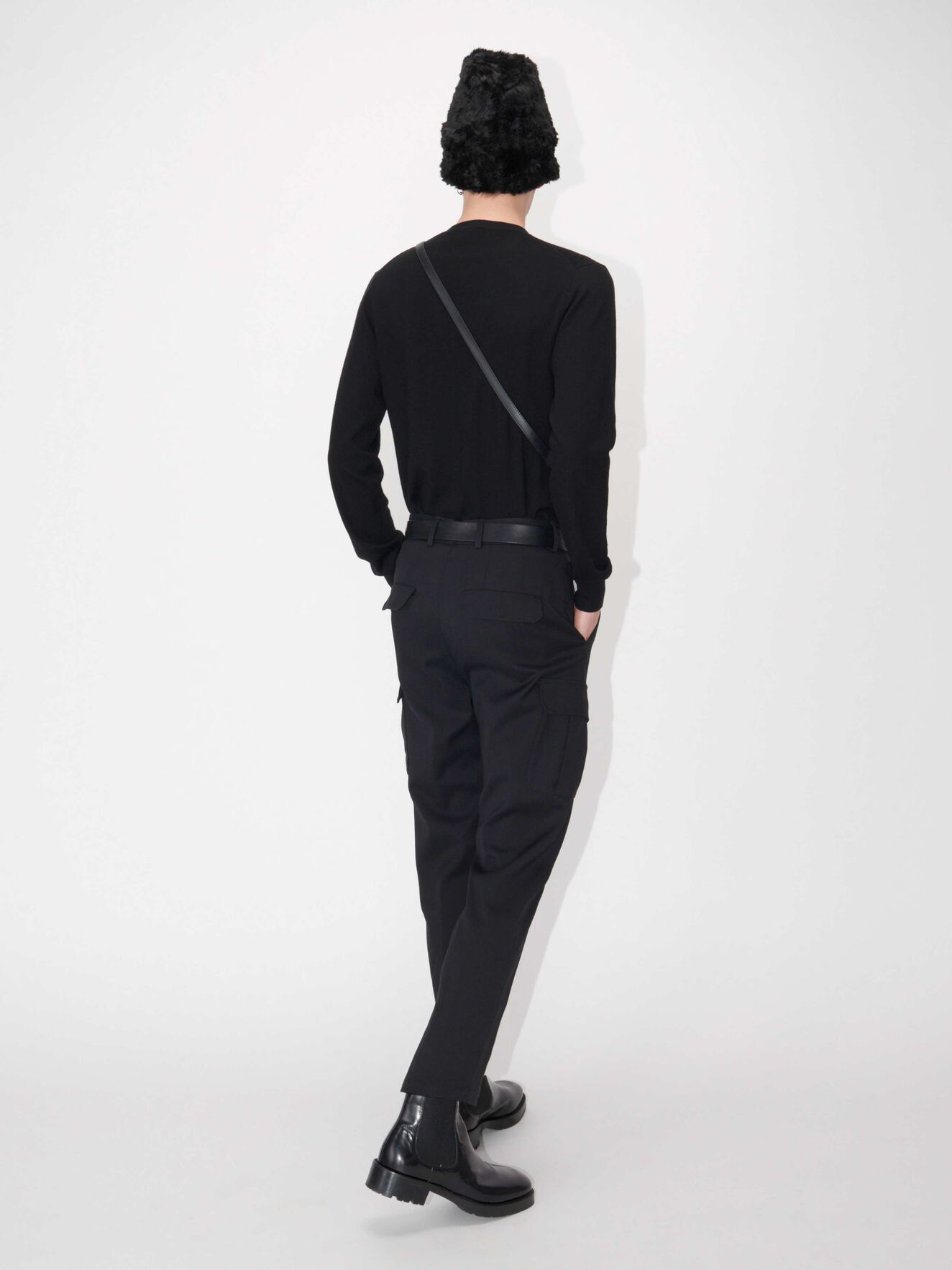 Navid Cardigan in Black from Tiger of Sweden Navid Cardigan in Black from Tiger of Sweden