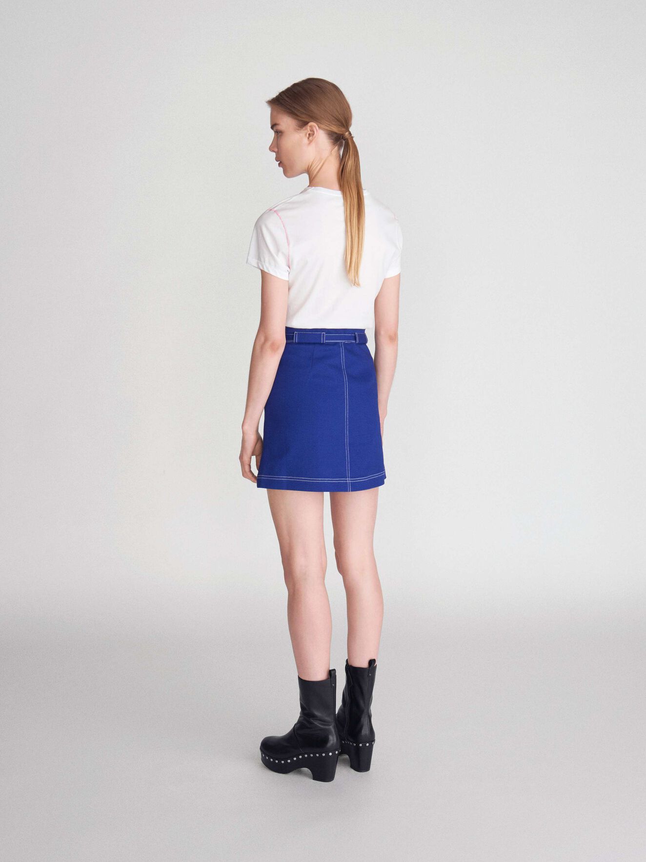 Popsicle Skirt in Deep Ocean Blue from Tiger of Sweden Popsicle Skirt in Deep Ocean Blue from Tiger of Sweden
