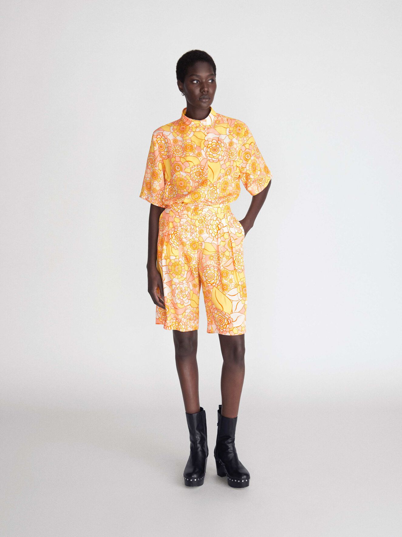 Adhili P Shirt in Print from Tiger of Sweden Adhili P Shirt in Print from Tiger of Sweden