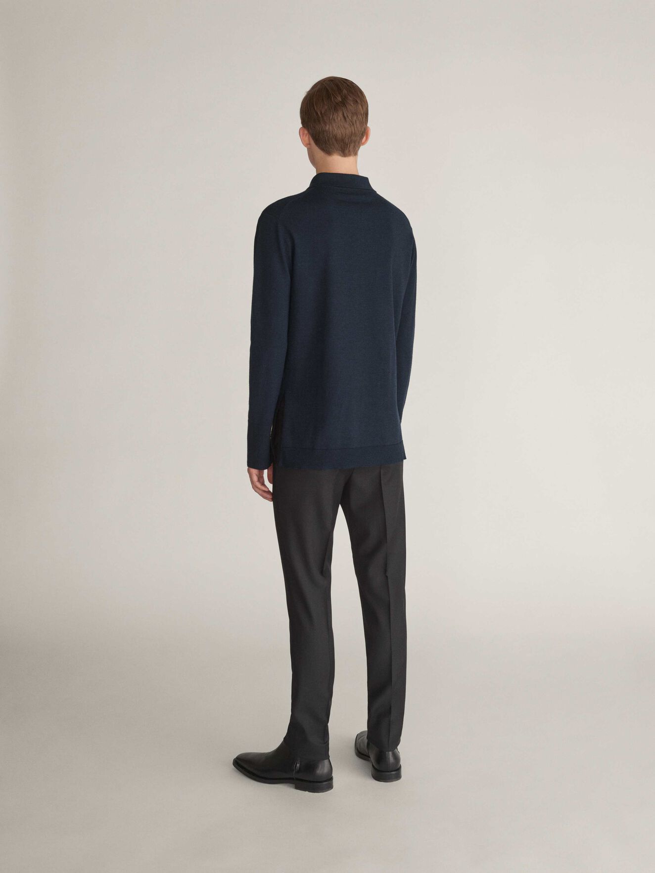 Nesper Pullover in Light Ink from Tiger of Sweden Nesper Pullover in Light Ink from Tiger of Sweden