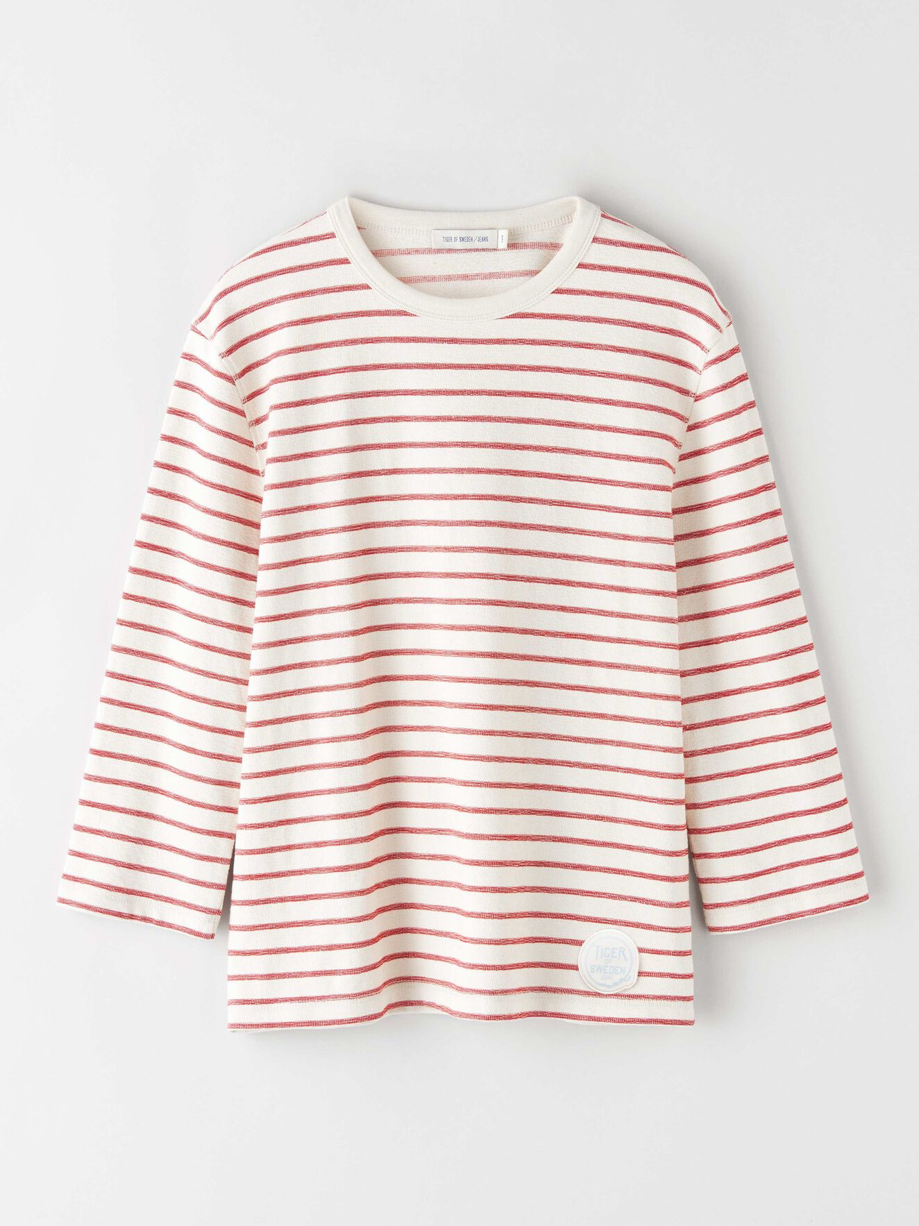Yacht T-Shirt in Red Raven from Tiger of Sweden Yacht T-Shirt in Red Raven from Tiger of Sweden