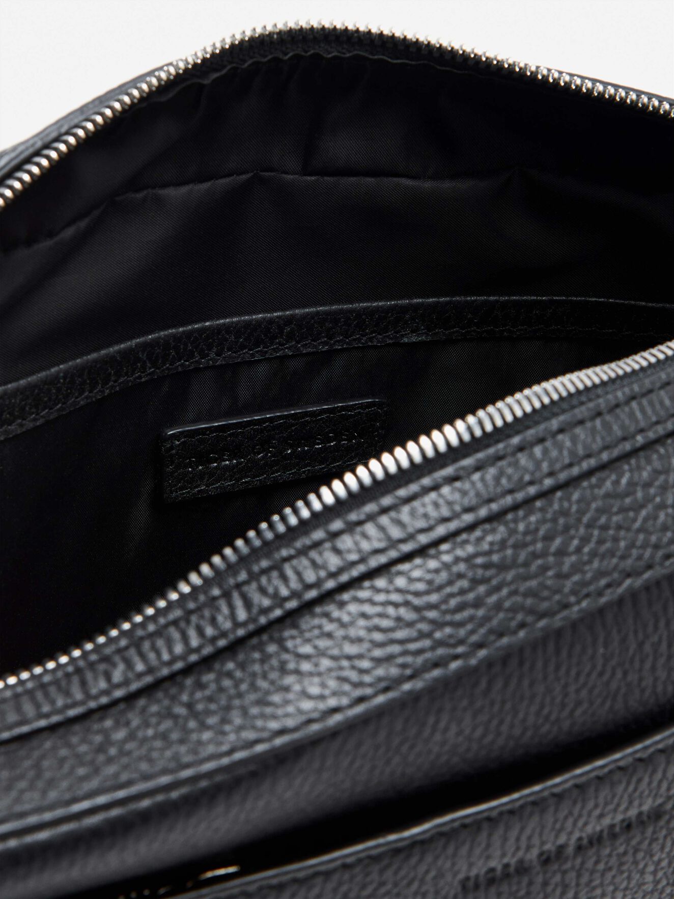 Wes Wash Bag in Black from Tiger of Sweden Wes Wash Bag in Black from Tiger of Sweden