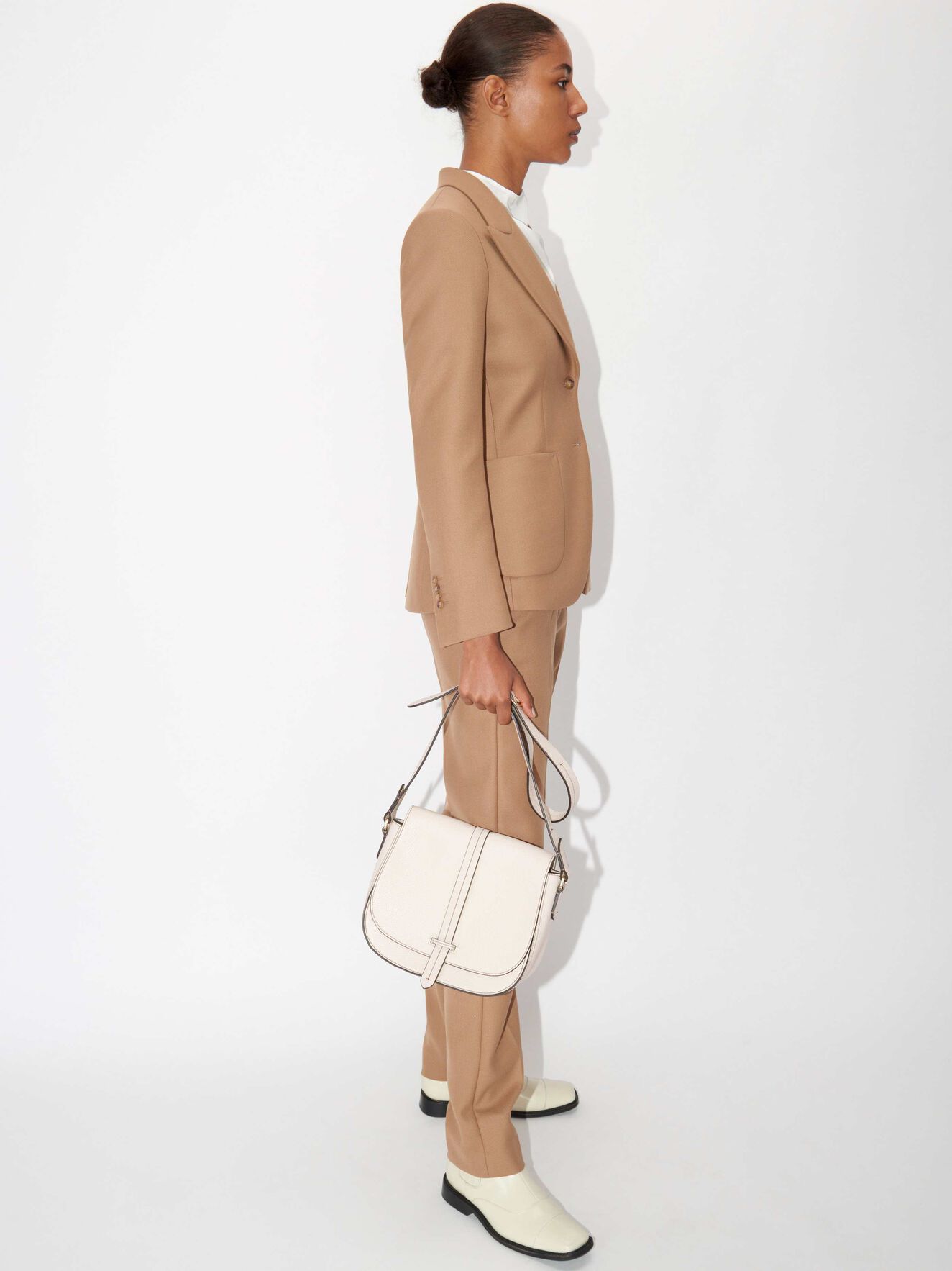 Gia Tasche in Soft White from Tiger of Sweden Gia Tasche in Soft White from Tiger of Sweden