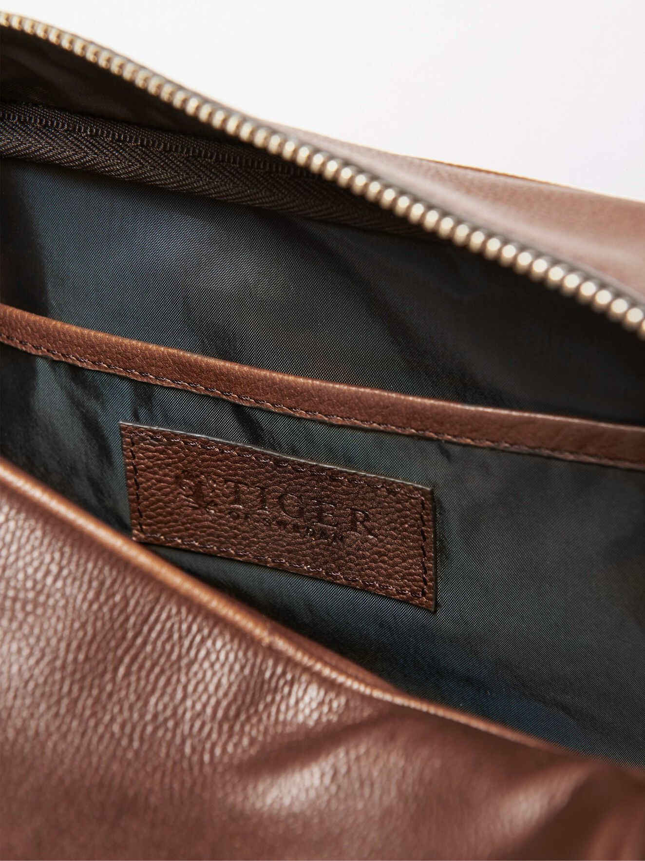 Bonardi Toiletry Bag in Medium Brown from Tiger of Sweden Bonardi Toiletry Bag in Medium Brown from Tiger of Sweden