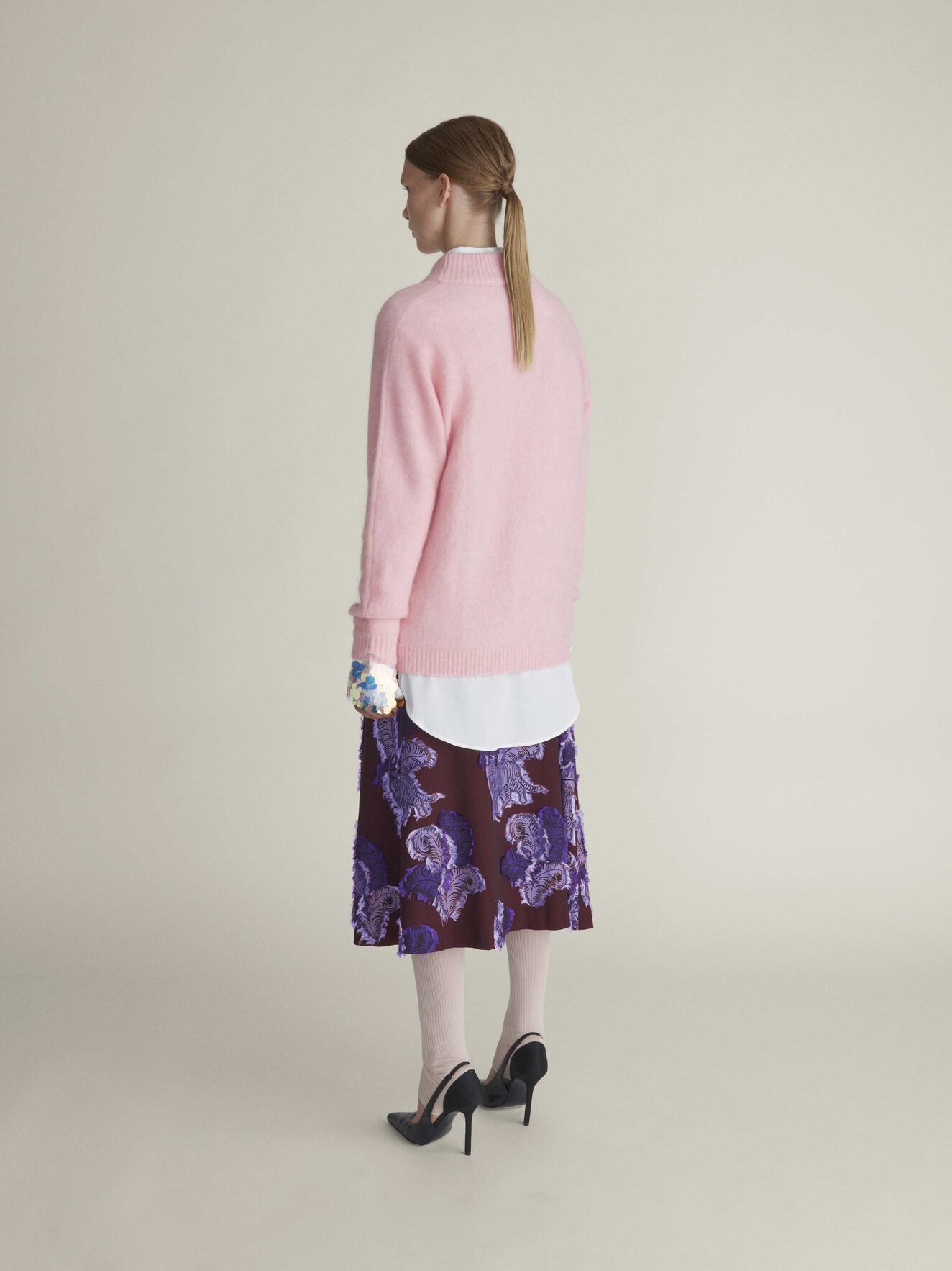 Cassio Pullover in Peach Blush from Tiger of Sweden Cassio Pullover in Peach Blush from Tiger of Sweden