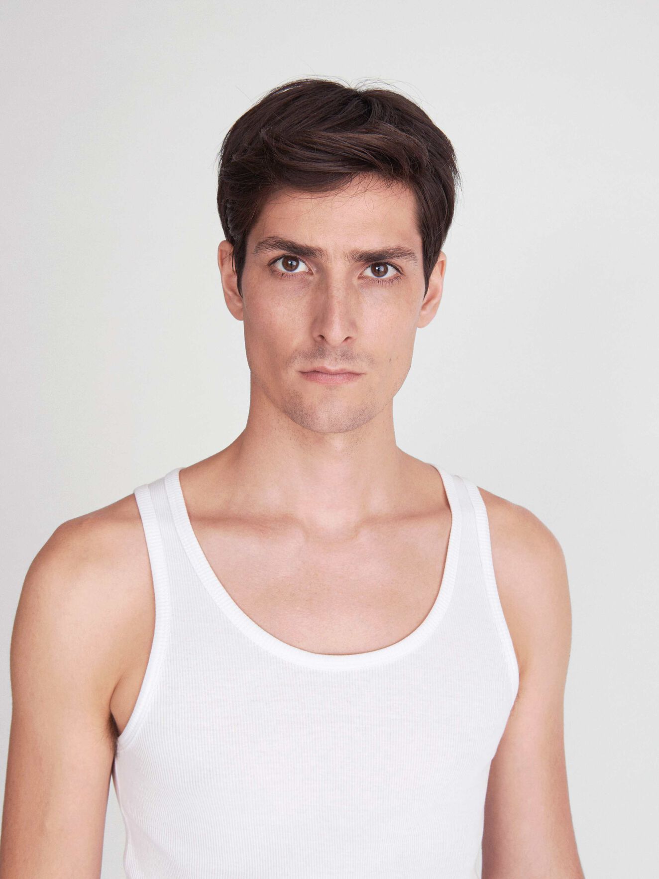 Bhanan Tank Top in White from Tiger of Sweden Bhanan Tank Top in White from Tiger of Sweden