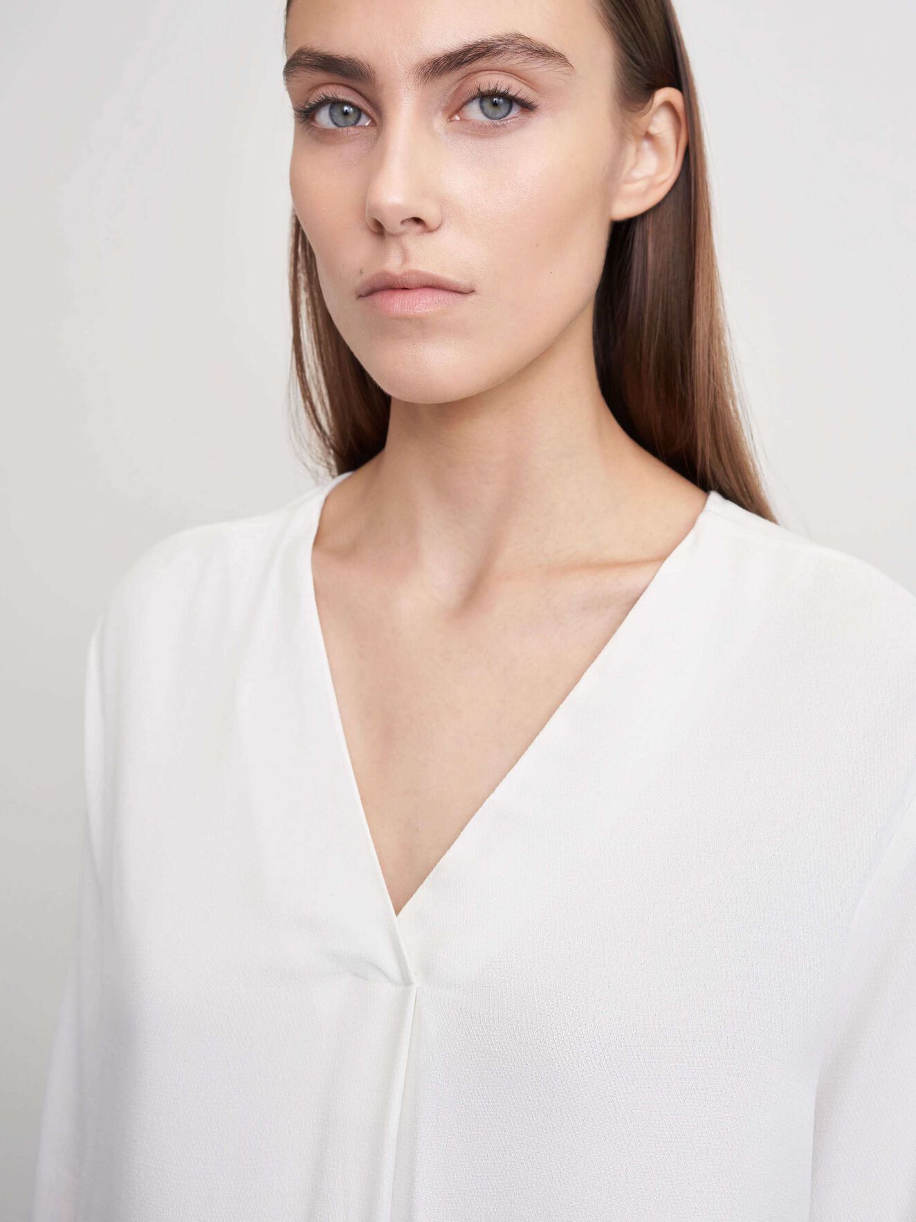 Mere Blouse in Star White from Tiger of Sweden Mere Blouse in Star White from Tiger of Sweden