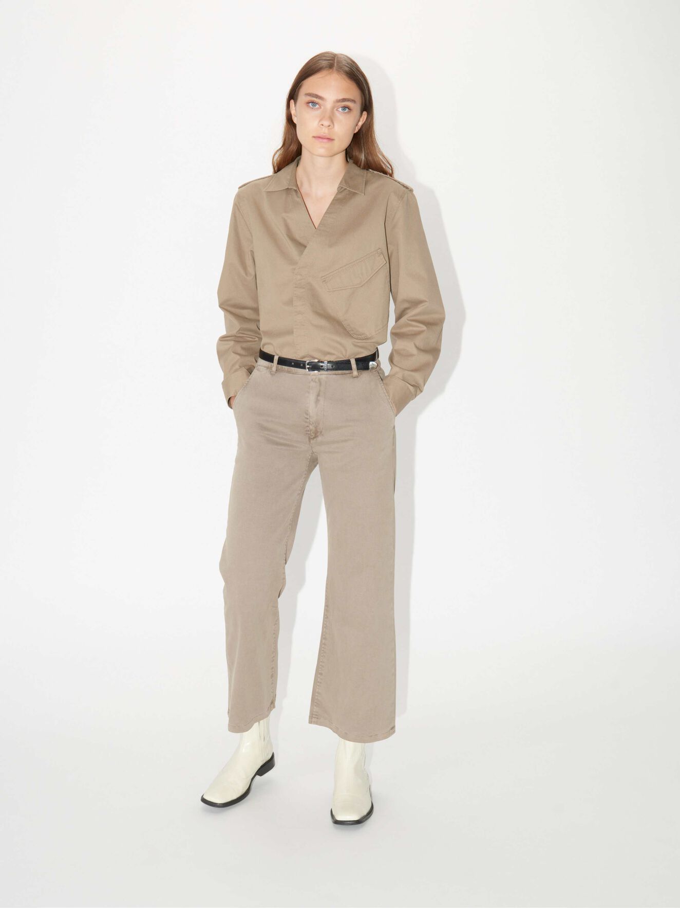 Fia Shirt in Sand from Tiger of Sweden Fia Shirt in Sand from Tiger of Sweden