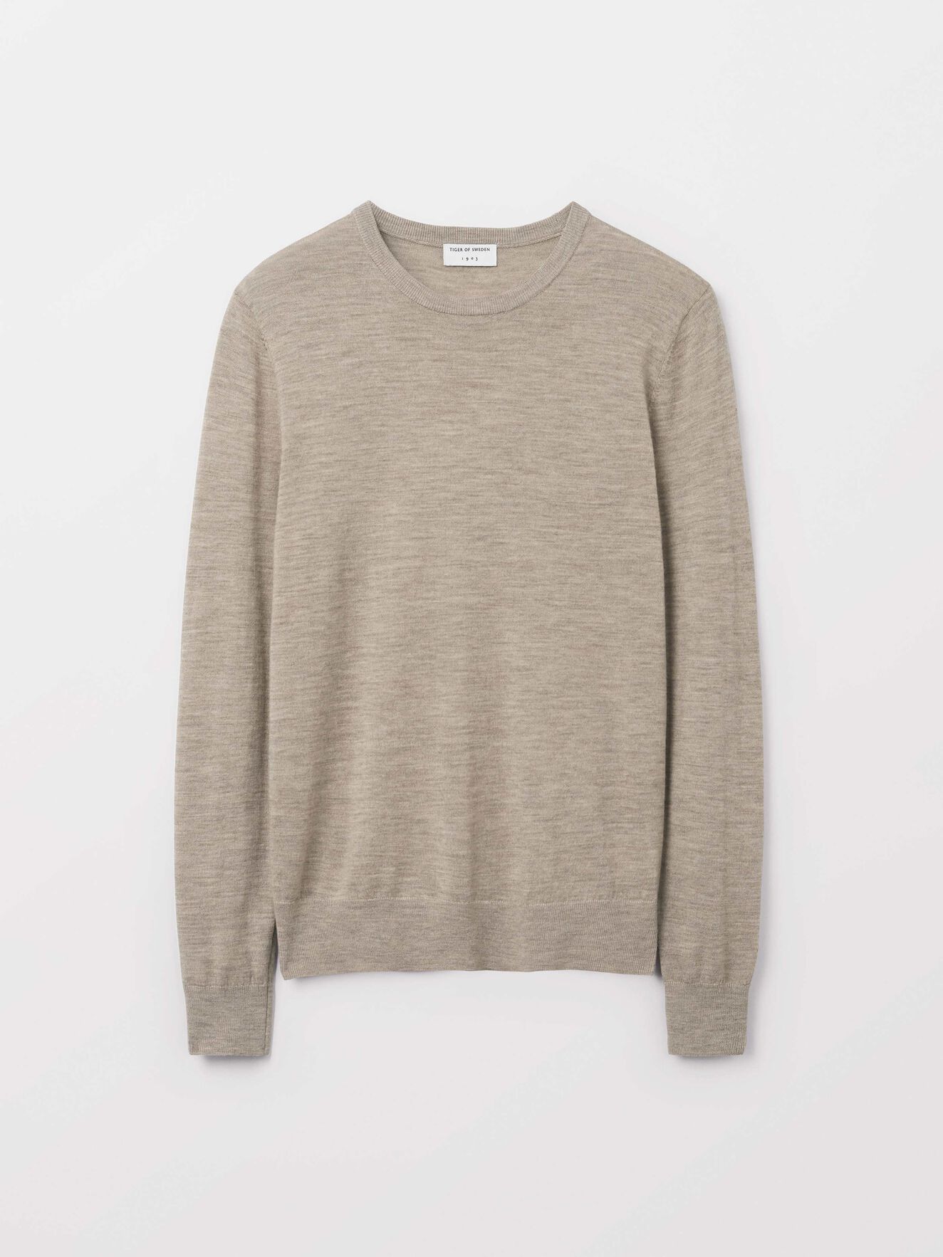 Nichols Pullover in Irish Cream from Tiger of Sweden Nichols Pullover in Irish Cream from Tiger of Sweden