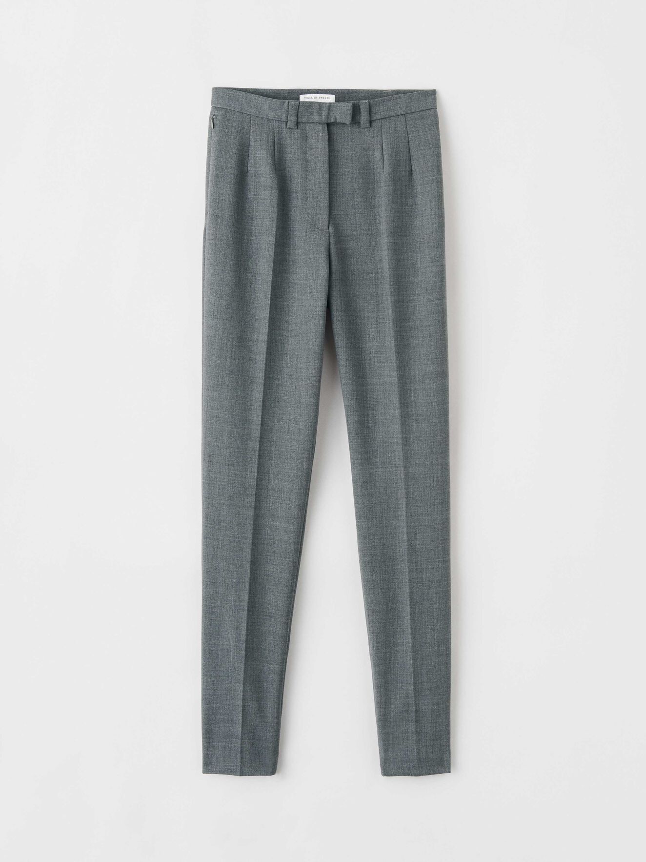 Bergenia Trousers in Dark grey Mel from Tiger of Sweden Bergenia Trousers in Dark grey Mel from Tiger of Sweden