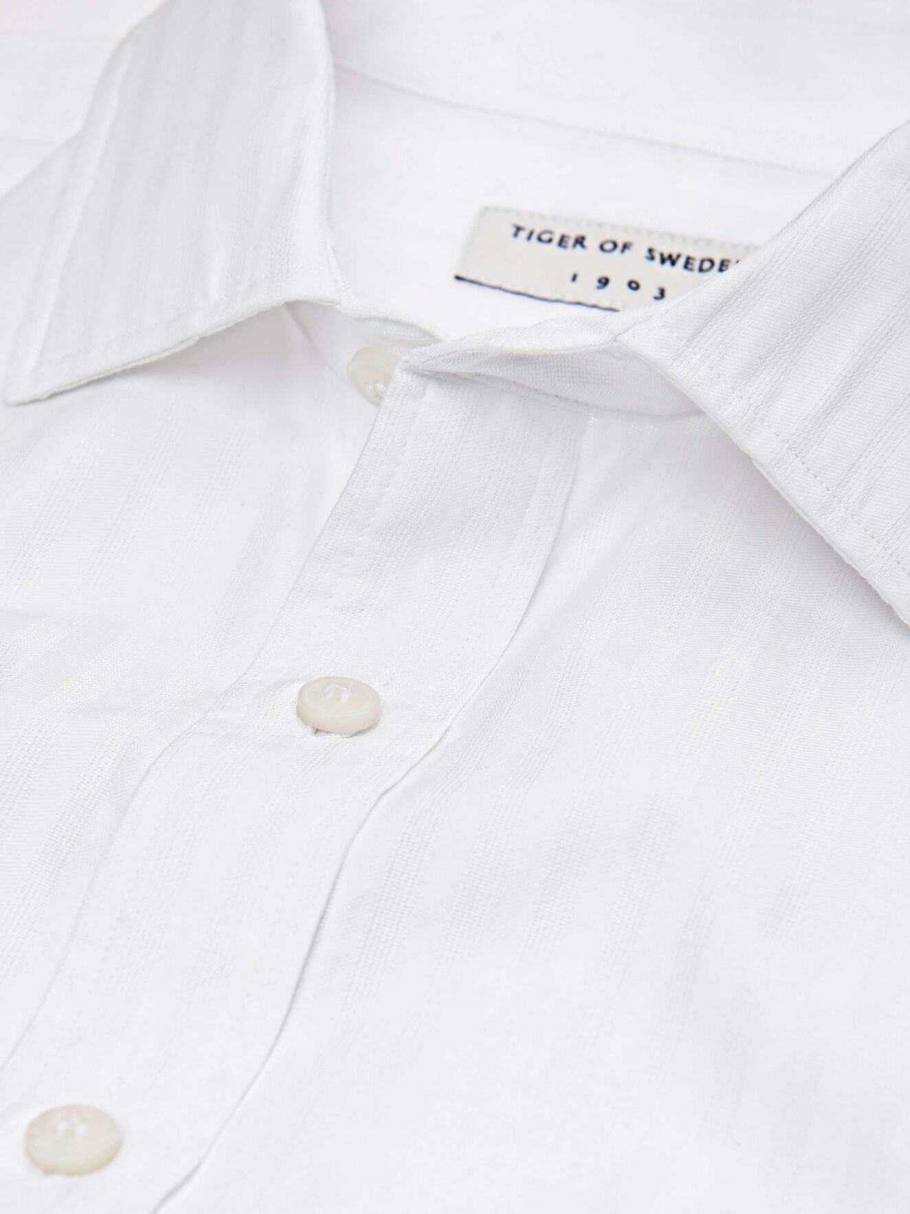 Fridolf Shirt in Pure white from Tiger of Sweden Fridolf Shirt in Pure white from Tiger of Sweden