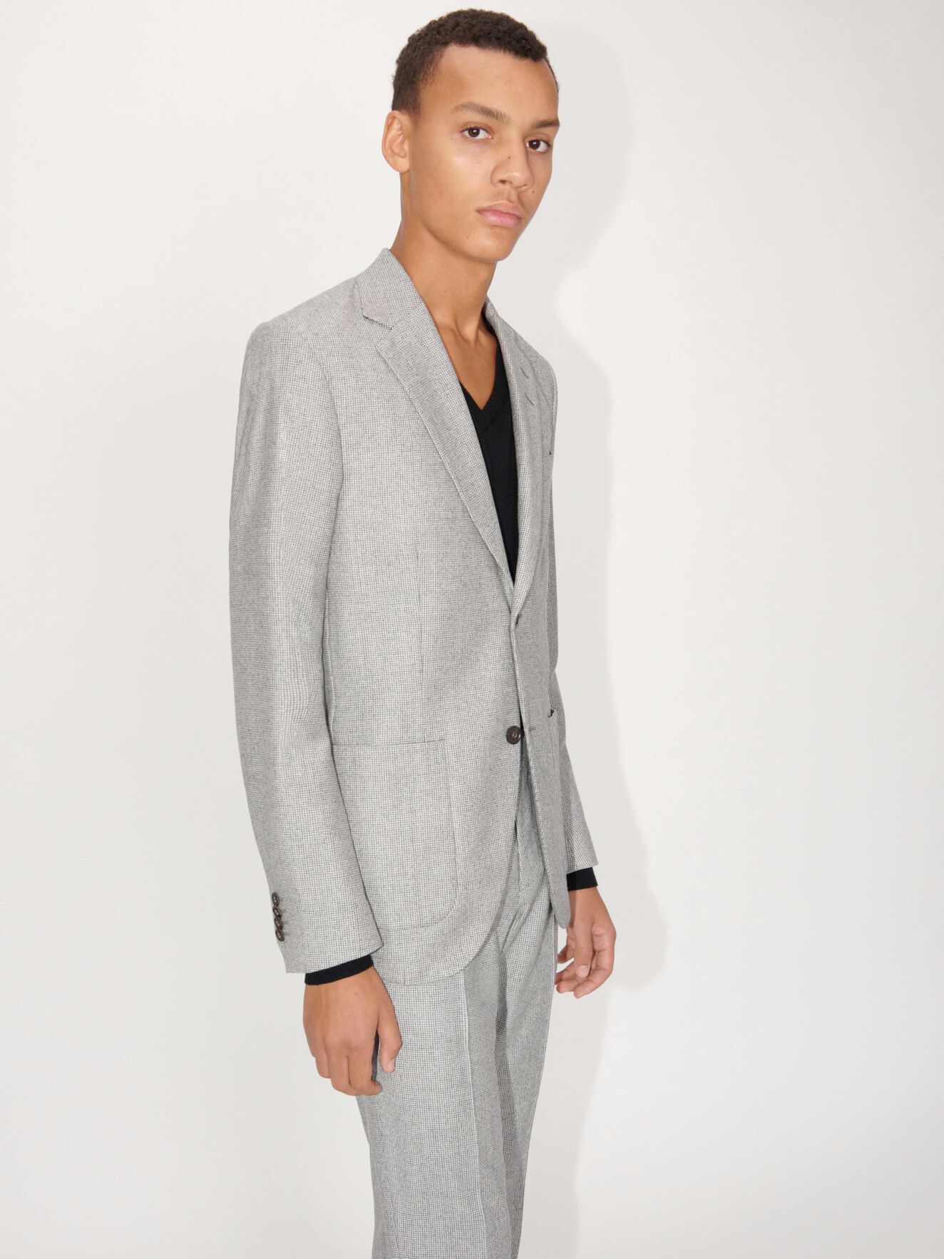 Jamot Hl Blazer in Quiet Gray from Tiger of Sweden Jamot Hl Blazer in Quiet Gray from Tiger of Sweden