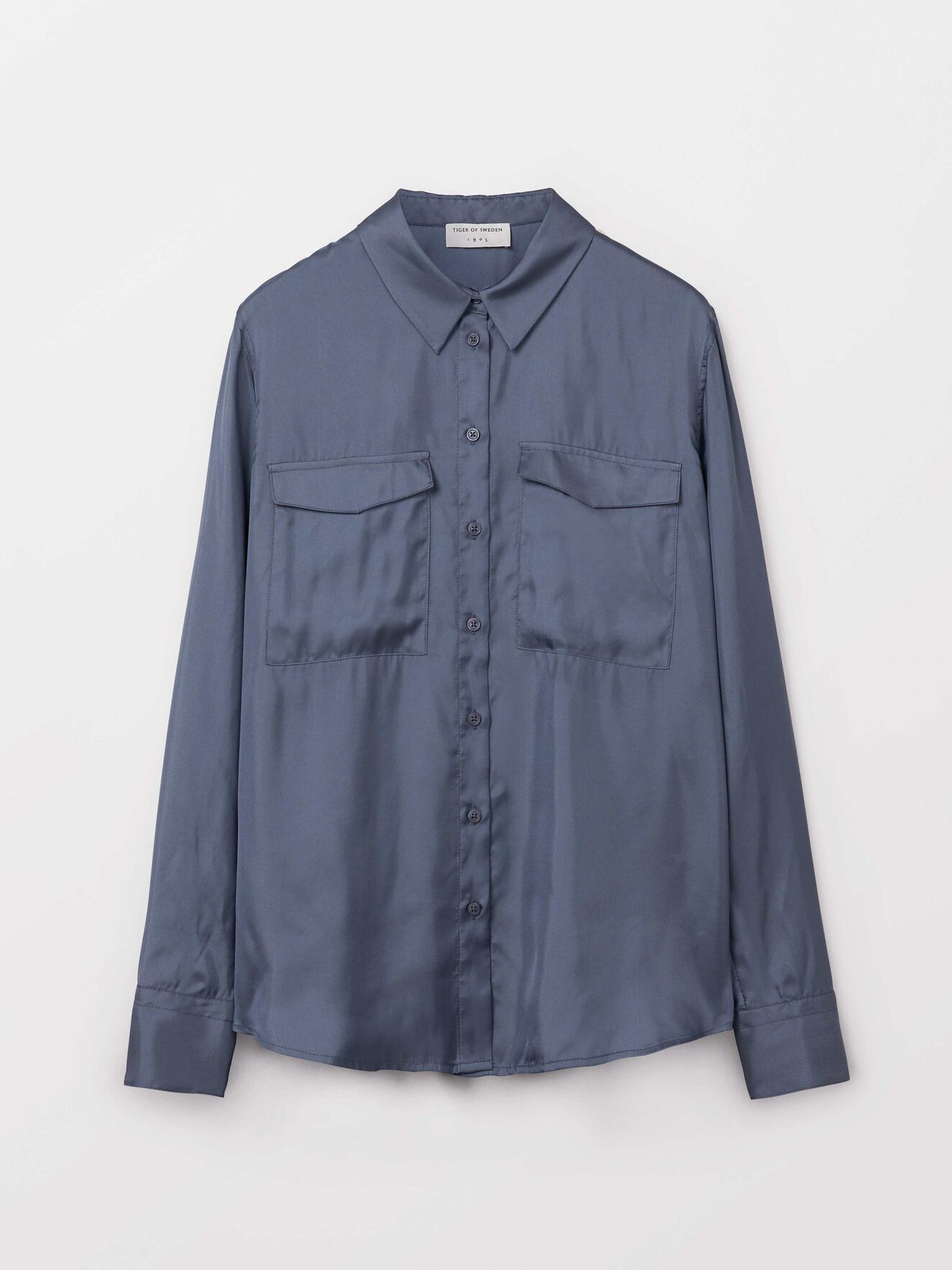 Air Bluse in Soft blue from Tiger of Sweden Air Bluse in Soft blue from Tiger of Sweden