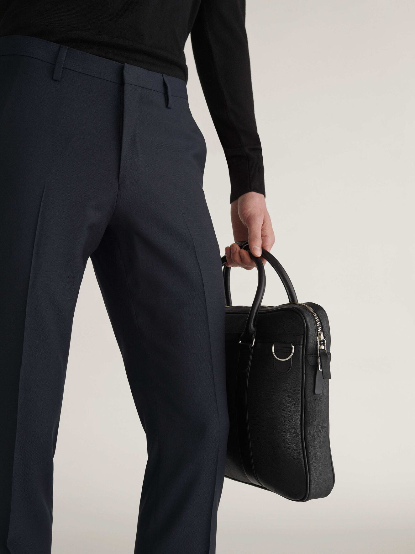 Marquet Briefcase in Black from Tiger of Sweden Marquet Briefcase in Black from Tiger of Sweden