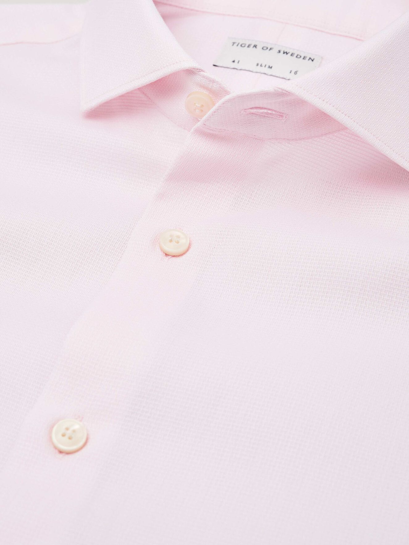 Farrell 5 Shirt in Powder Pink from Tiger of Sweden Farrell 5 Shirt in Powder Pink from Tiger of Sweden
