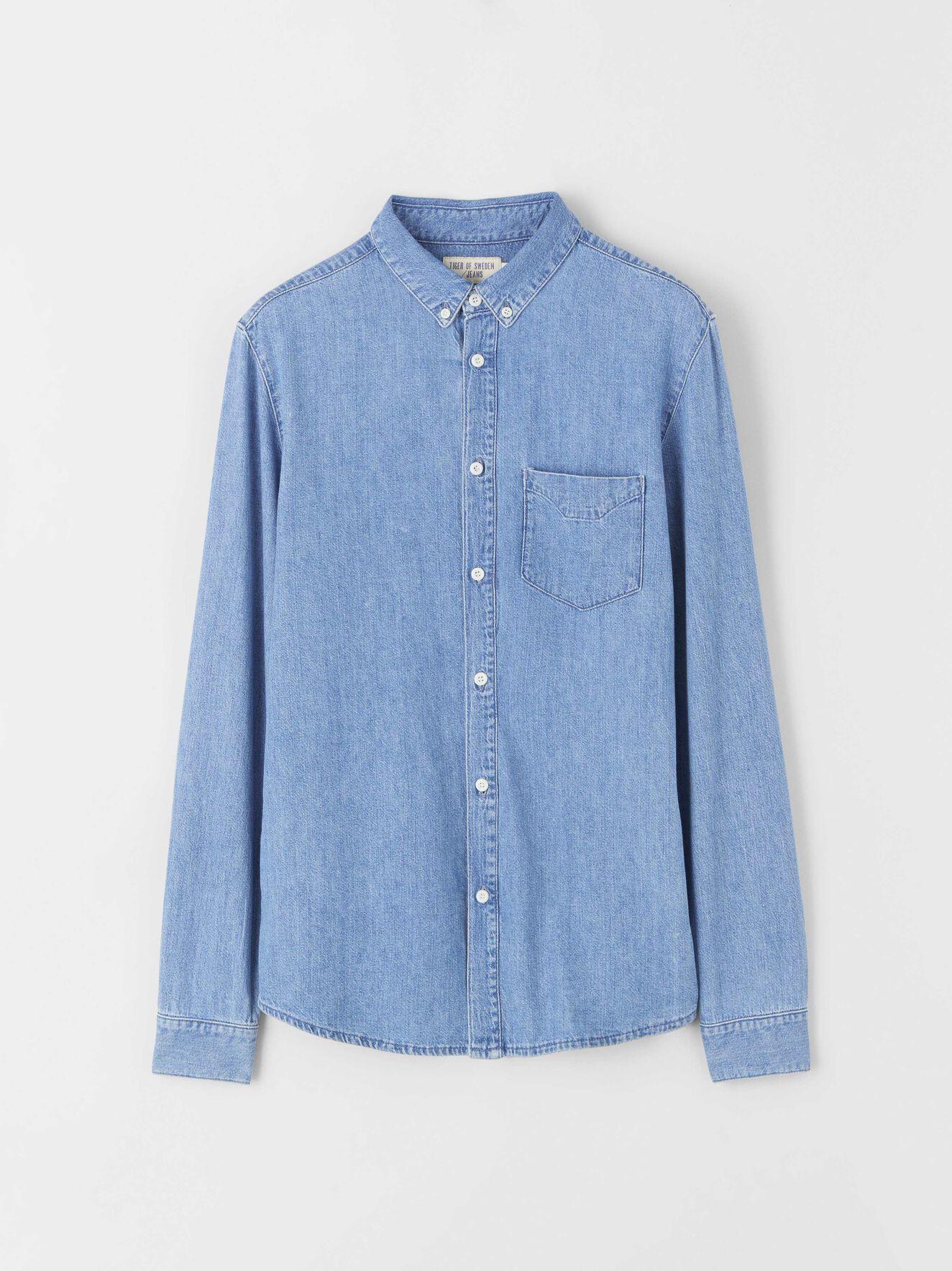 Rit Shirt in Light blue from Tiger of Sweden Rit Shirt in Light blue from Tiger of Sweden