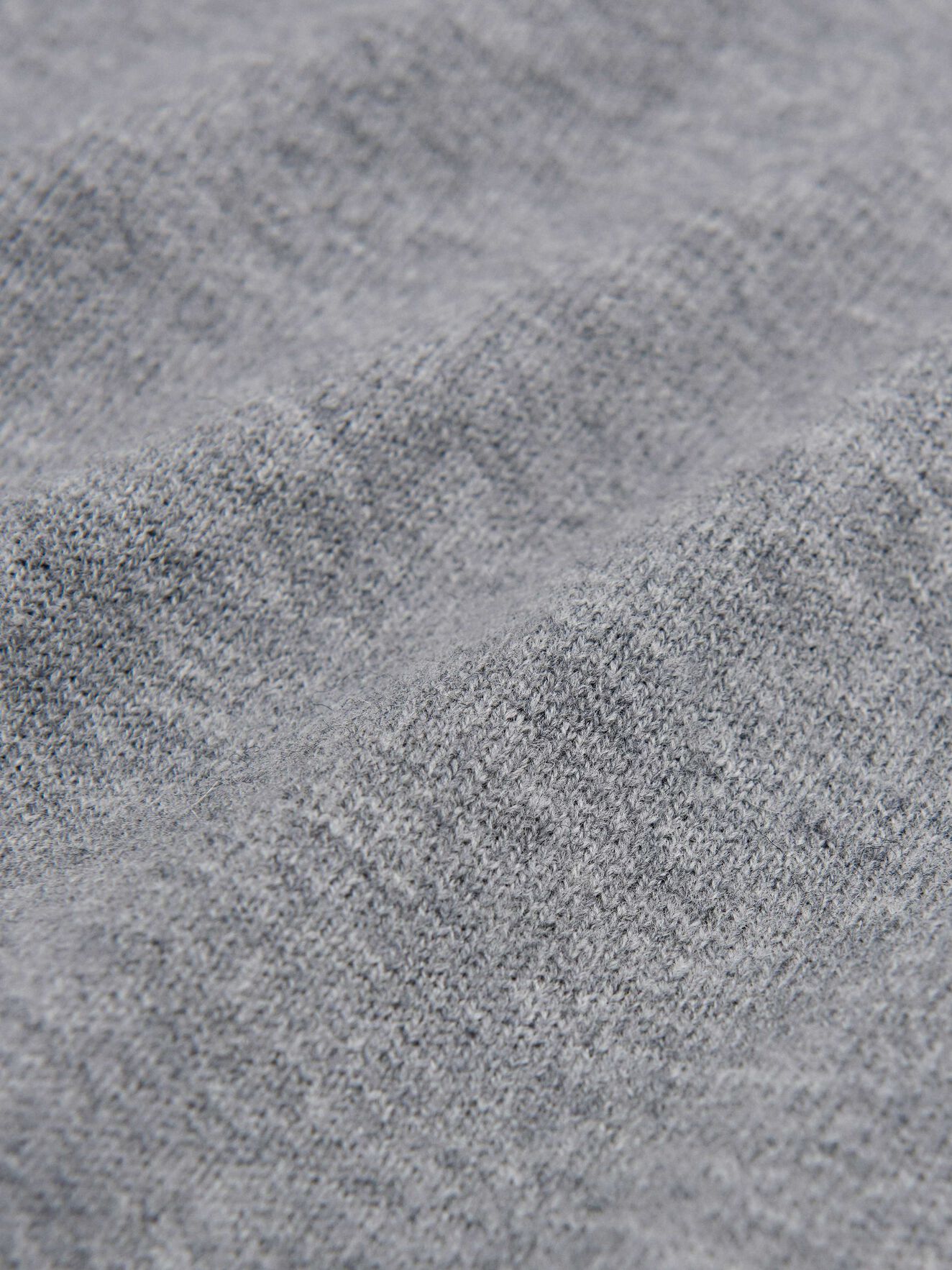 Nakkne Pullover in Med Grey Mel from Tiger of Sweden Nakkne Pullover in Med Grey Mel from Tiger of Sweden