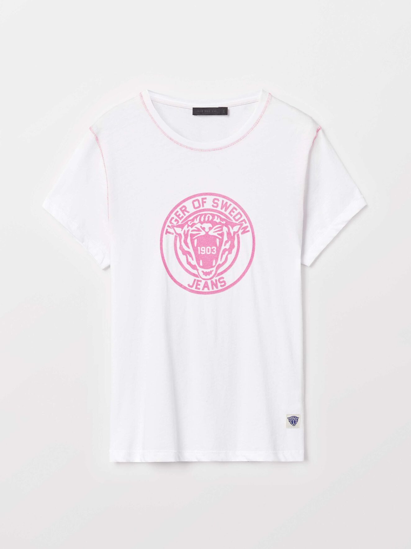 Nice Pr T-Shirt in White from Tiger of Sweden Nice Pr T-Shirt in White from Tiger of Sweden