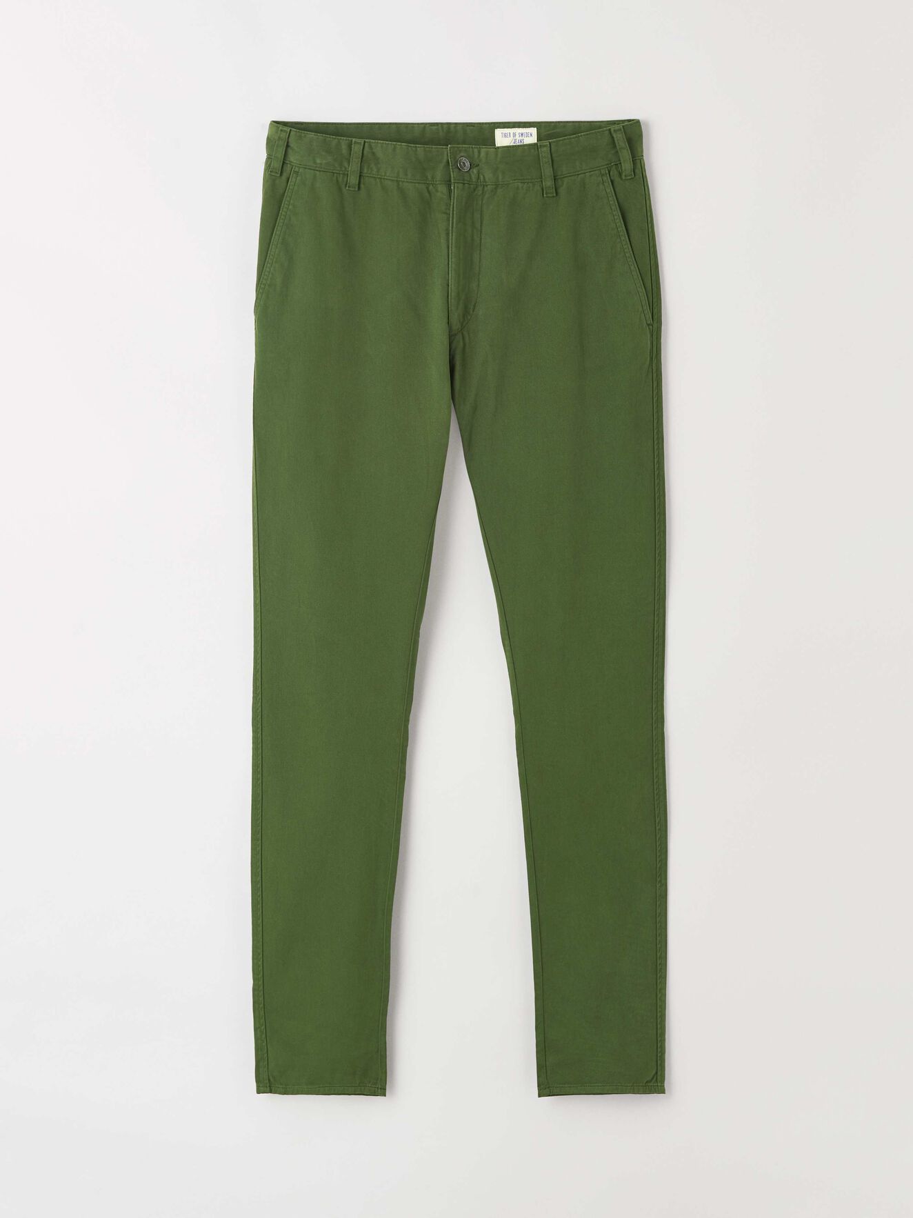 River Trousers in Deep Green from Tiger of Sweden River Trousers in Deep Green from Tiger of Sweden