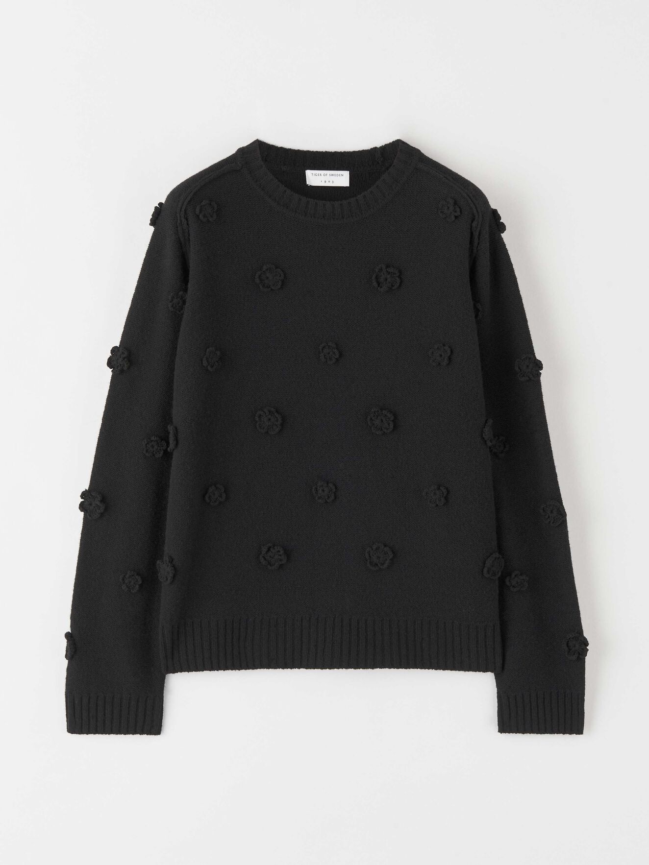 Tearose Pullover in Black from Tiger of Sweden Tearose Pullover in Black from Tiger of Sweden