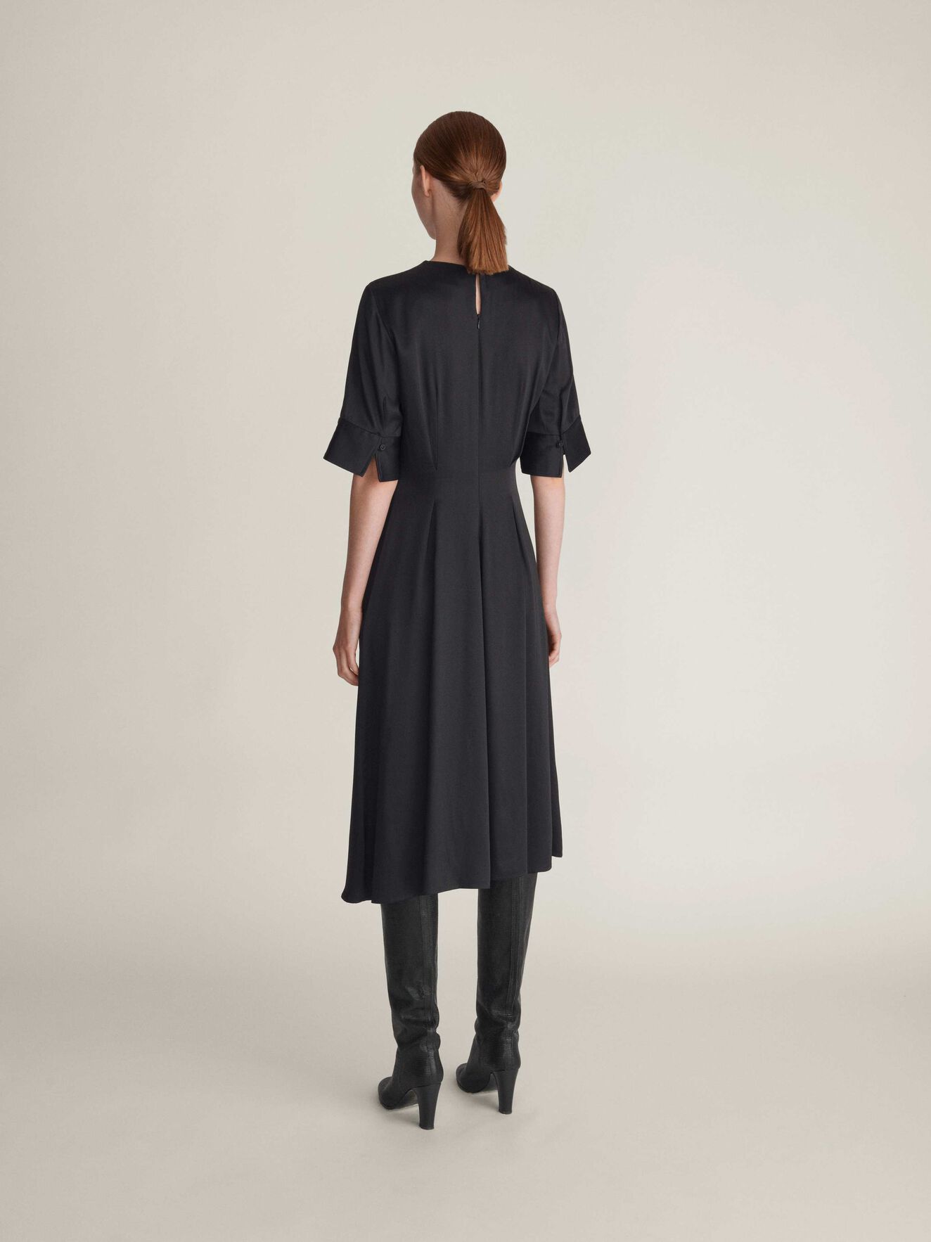 Anella Dress in Midnight Black from Tiger of Sweden Anella Dress in Midnight Black from Tiger of Sweden