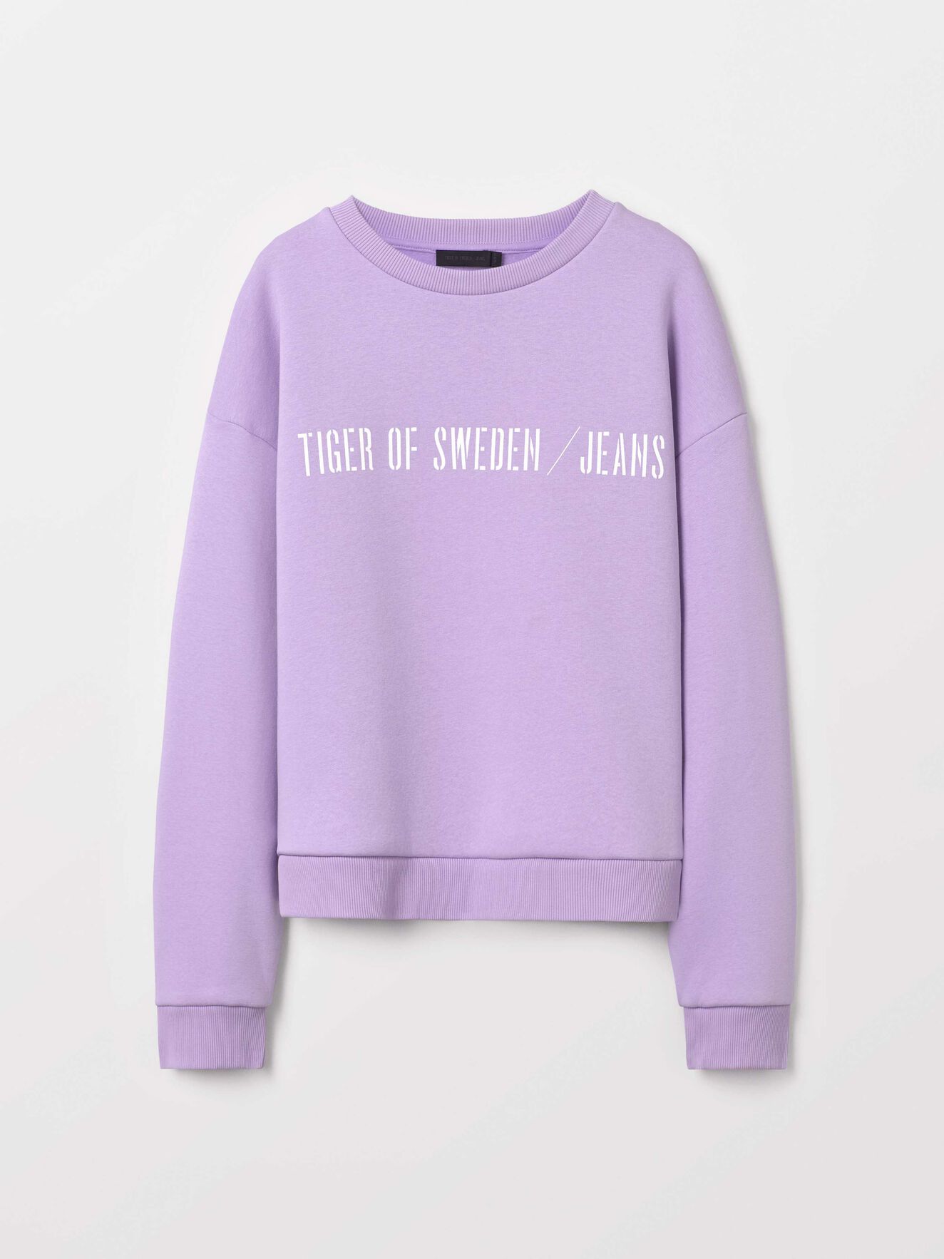 Big Marz Sweatshirt in Lilac Breeze from Tiger of Sweden Big Marz Sweatshirt in Lilac Breeze from Tiger of Sweden