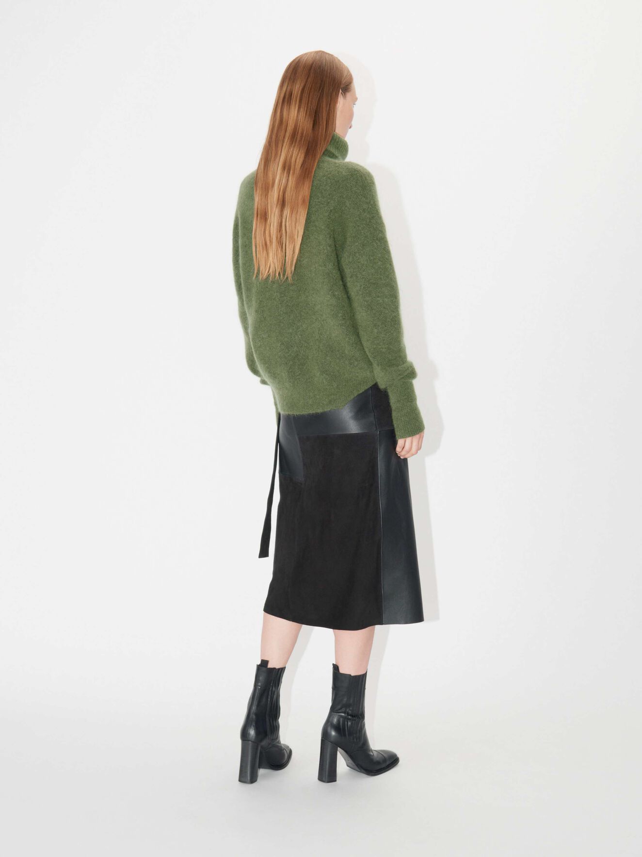 Paxi Pullover in Green Woods from Tiger of Sweden Paxi Pullover in Green Woods from Tiger of Sweden