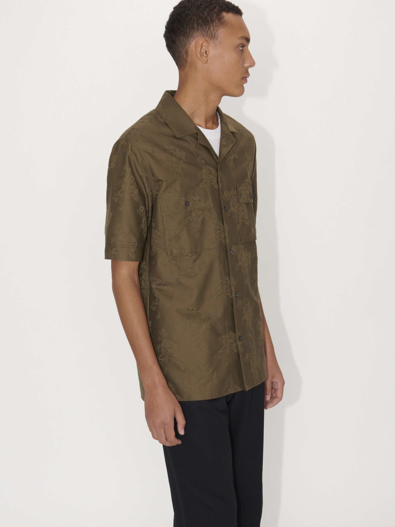 Azaleo Shirt in Rusty Sand from Tiger of Sweden Azaleo Shirt in Rusty Sand from Tiger of Sweden