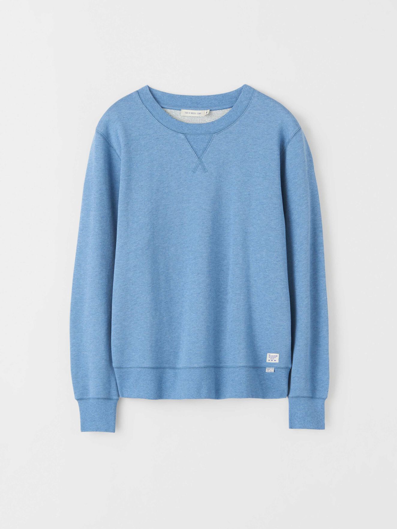 Lexxus Sweatshirt in Light blue melange from Tiger of Sweden Lexxus Sweatshirt in Light blue melange from Tiger of Sweden
