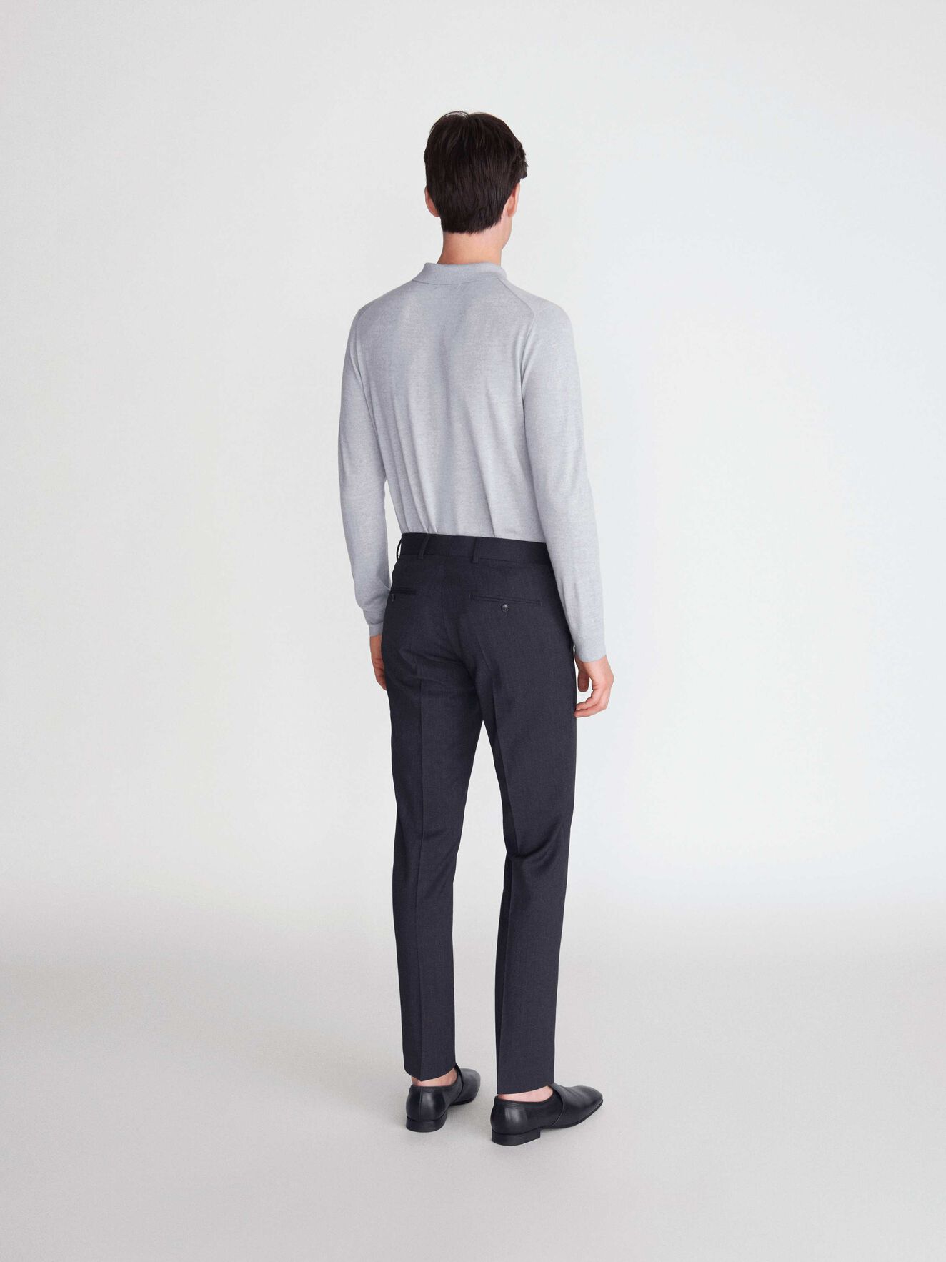 Newton Pullover in Light grey melange from Tiger of Sweden Newton Pullover in Light grey melange from Tiger of Sweden