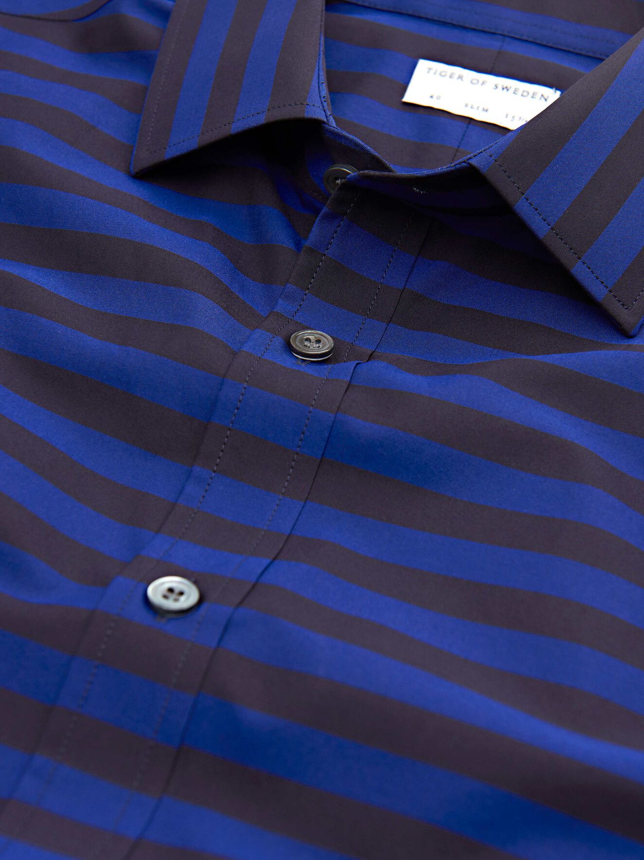 Oval Shirt in Outer Blue from Tiger of Sweden Oval Shirt in Outer Blue from Tiger of Sweden
