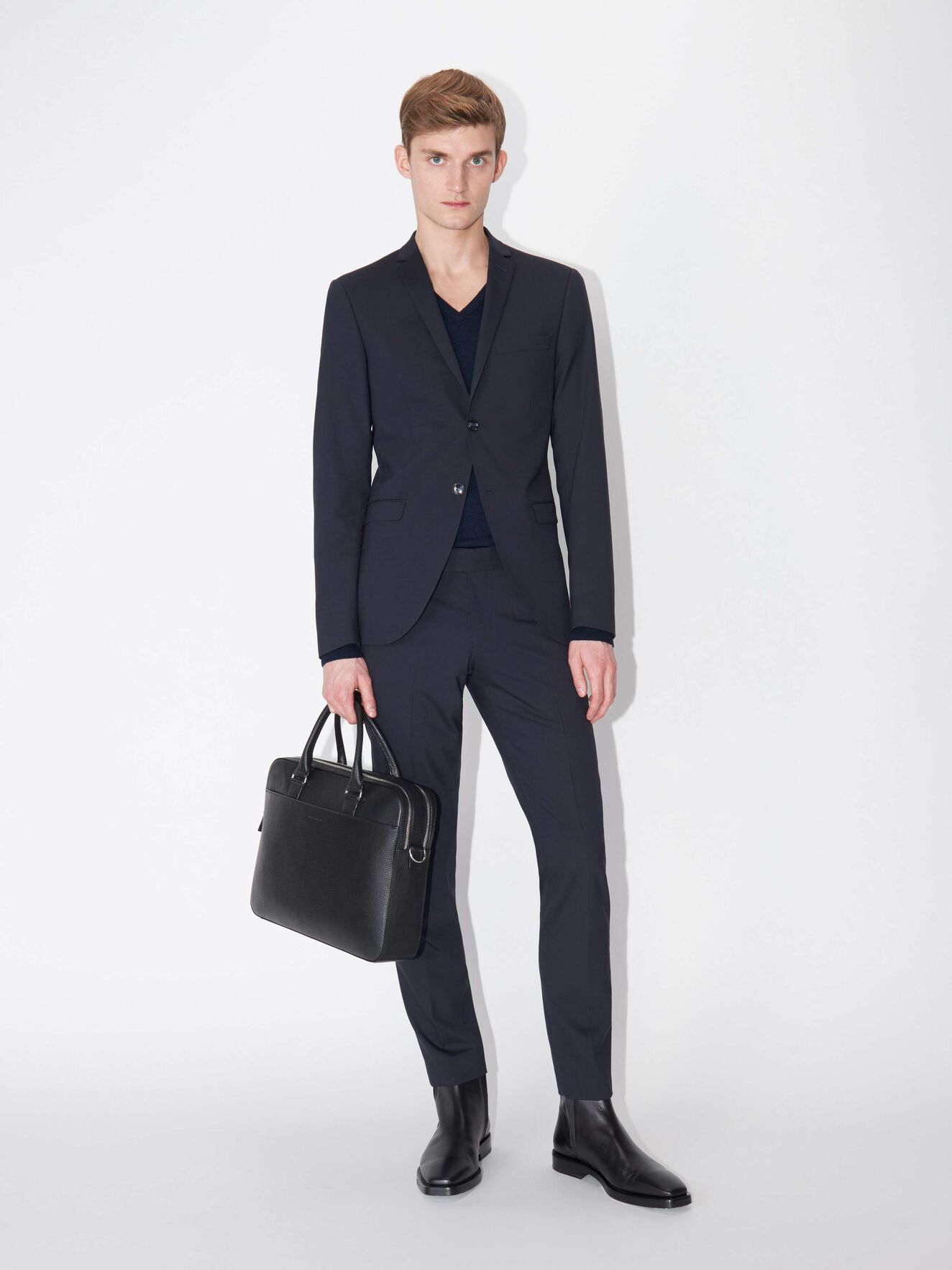 Burin Briefcase in Black from Tiger of Sweden Burin Briefcase in Black from Tiger of Sweden