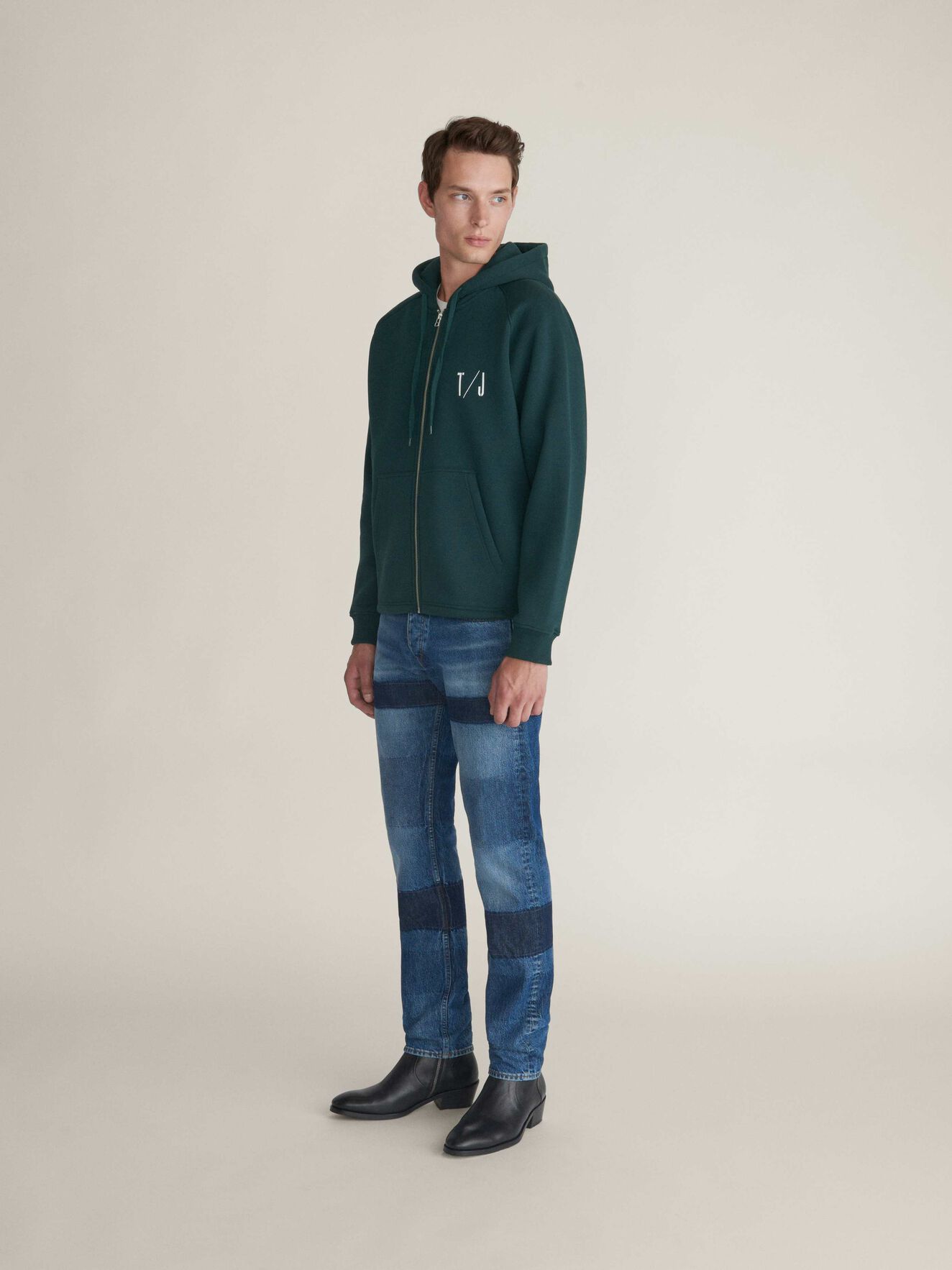 Capone Sweatshirt in Ocean Green from Tiger of Sweden Capone Sweatshirt in Ocean Green from Tiger of Sweden