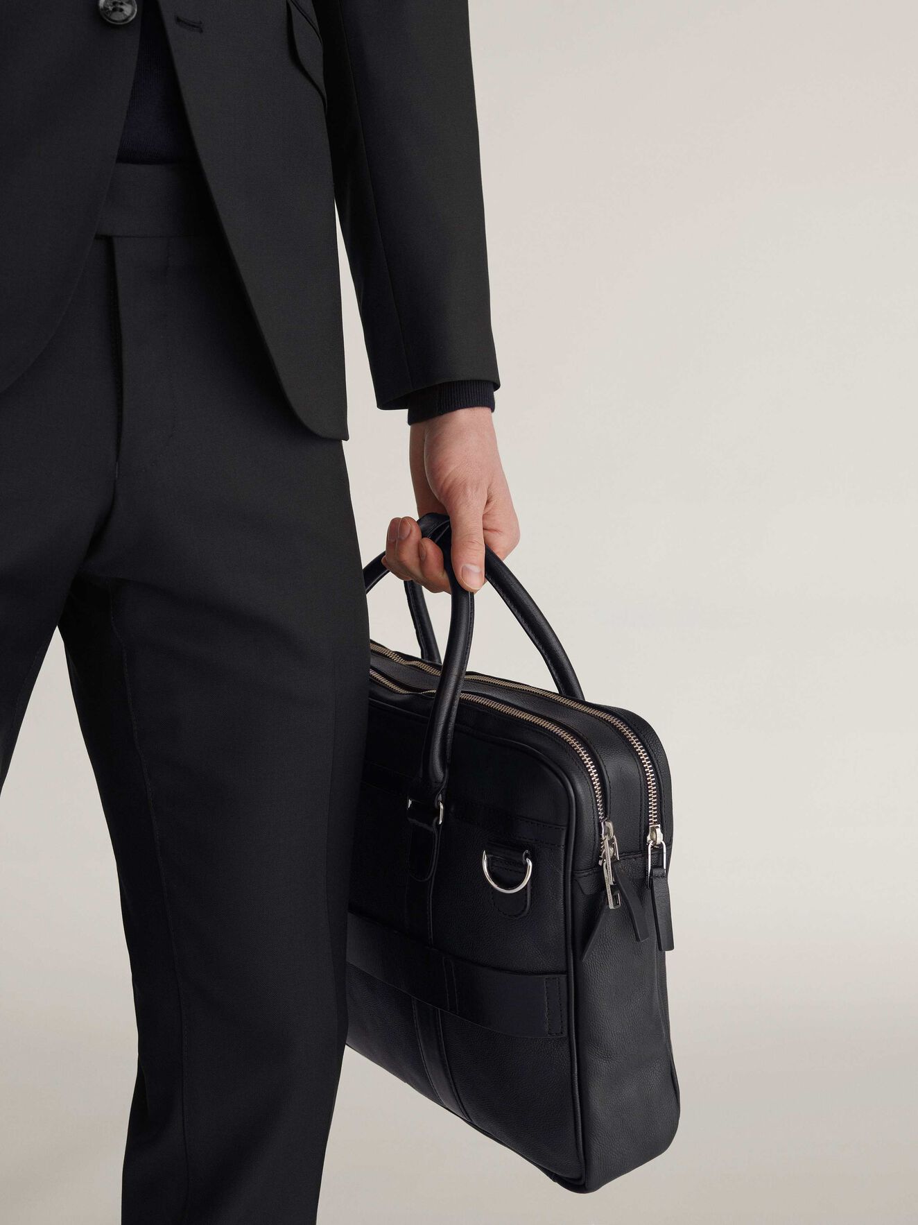 Printel Briefcase in Black from Tiger of Sweden Printel Briefcase in Black from Tiger of Sweden