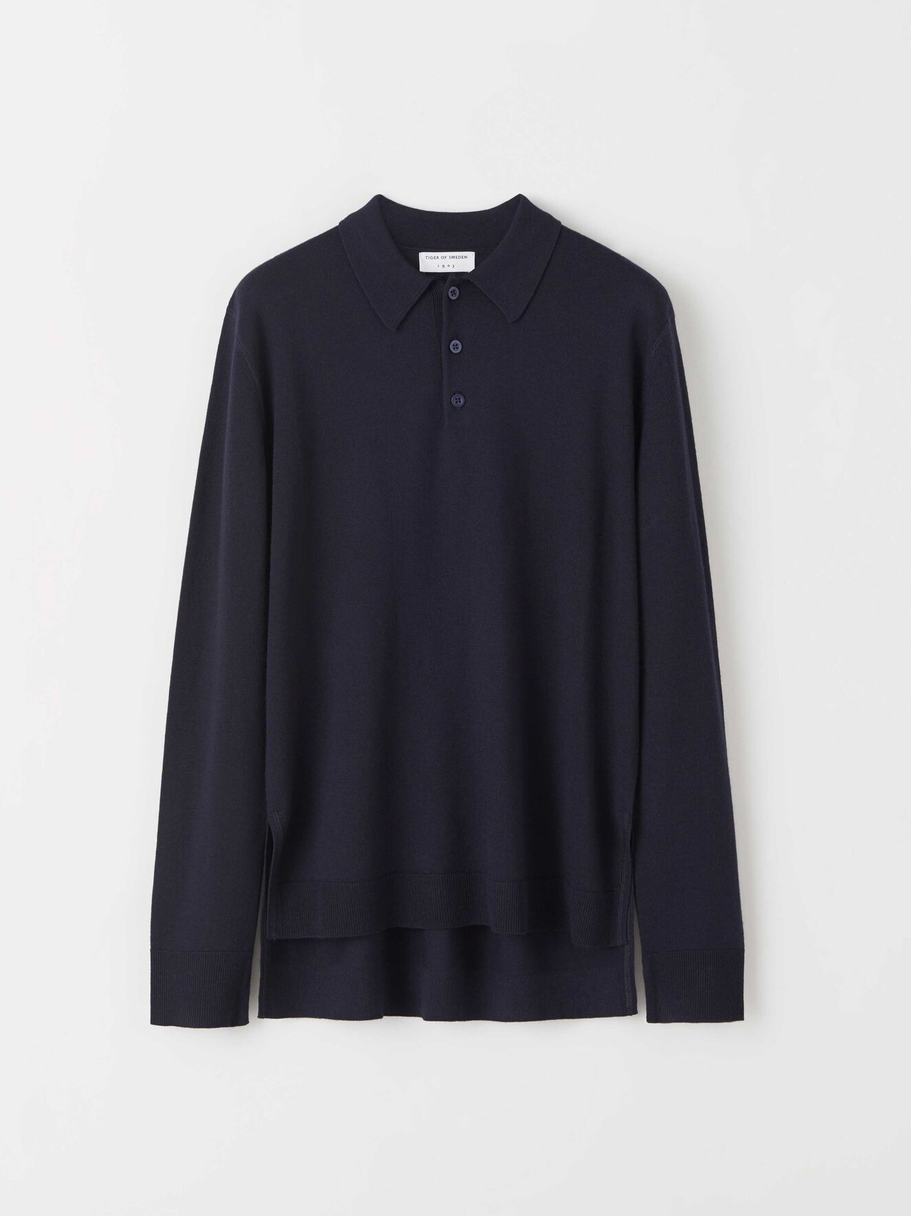 Nurman Pullover in Light Ink from Tiger of Sweden Nurman Pullover in Light Ink from Tiger of Sweden