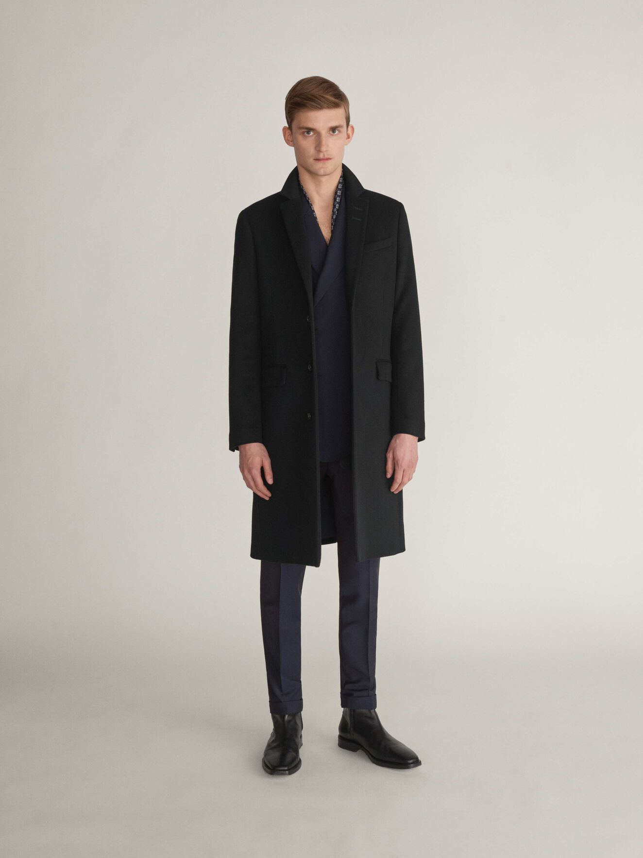 Coltmar Coat in Black from Tiger of Sweden Coltmar Coat in Black from Tiger of Sweden