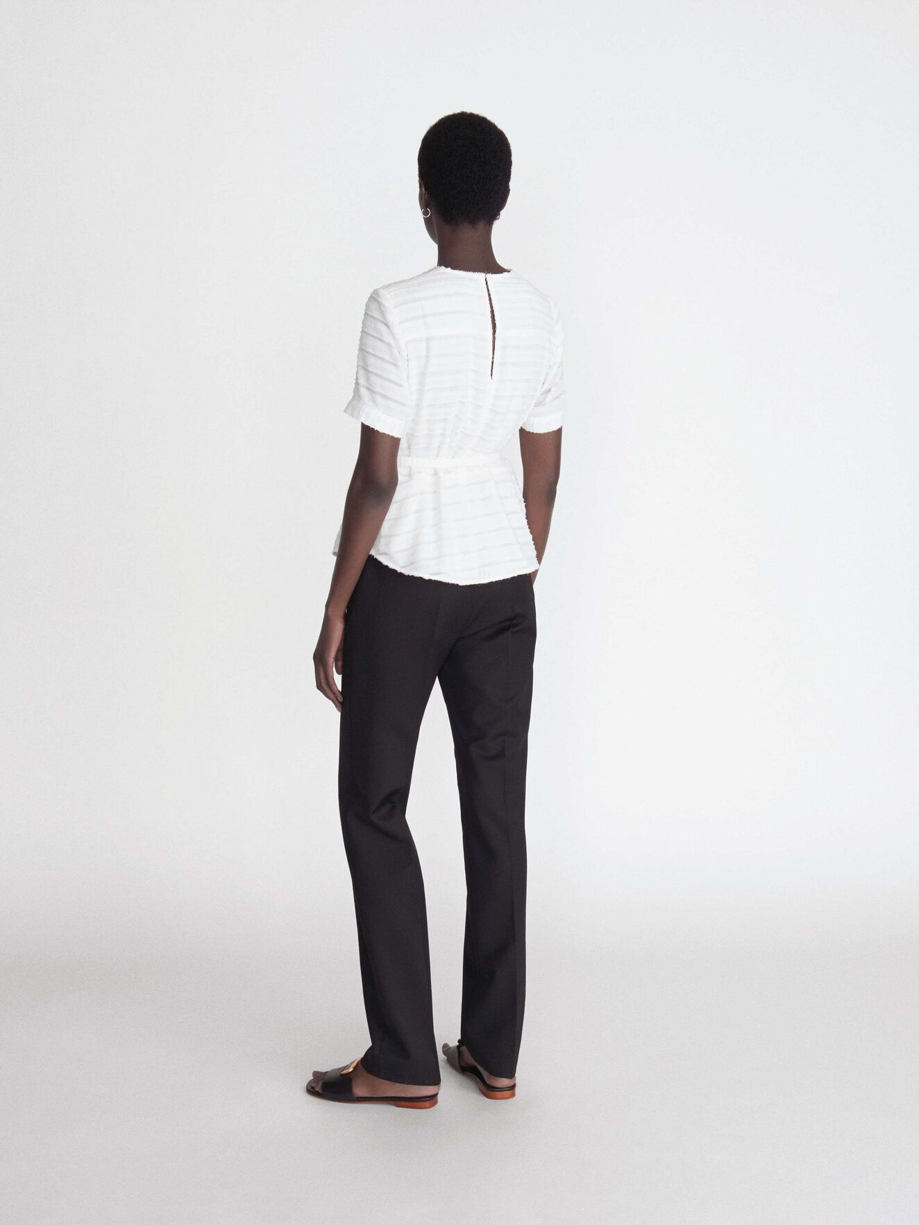 Tanessa S Top in Pure white from Tiger of Sweden Tanessa S Top in Pure white from Tiger of Sweden