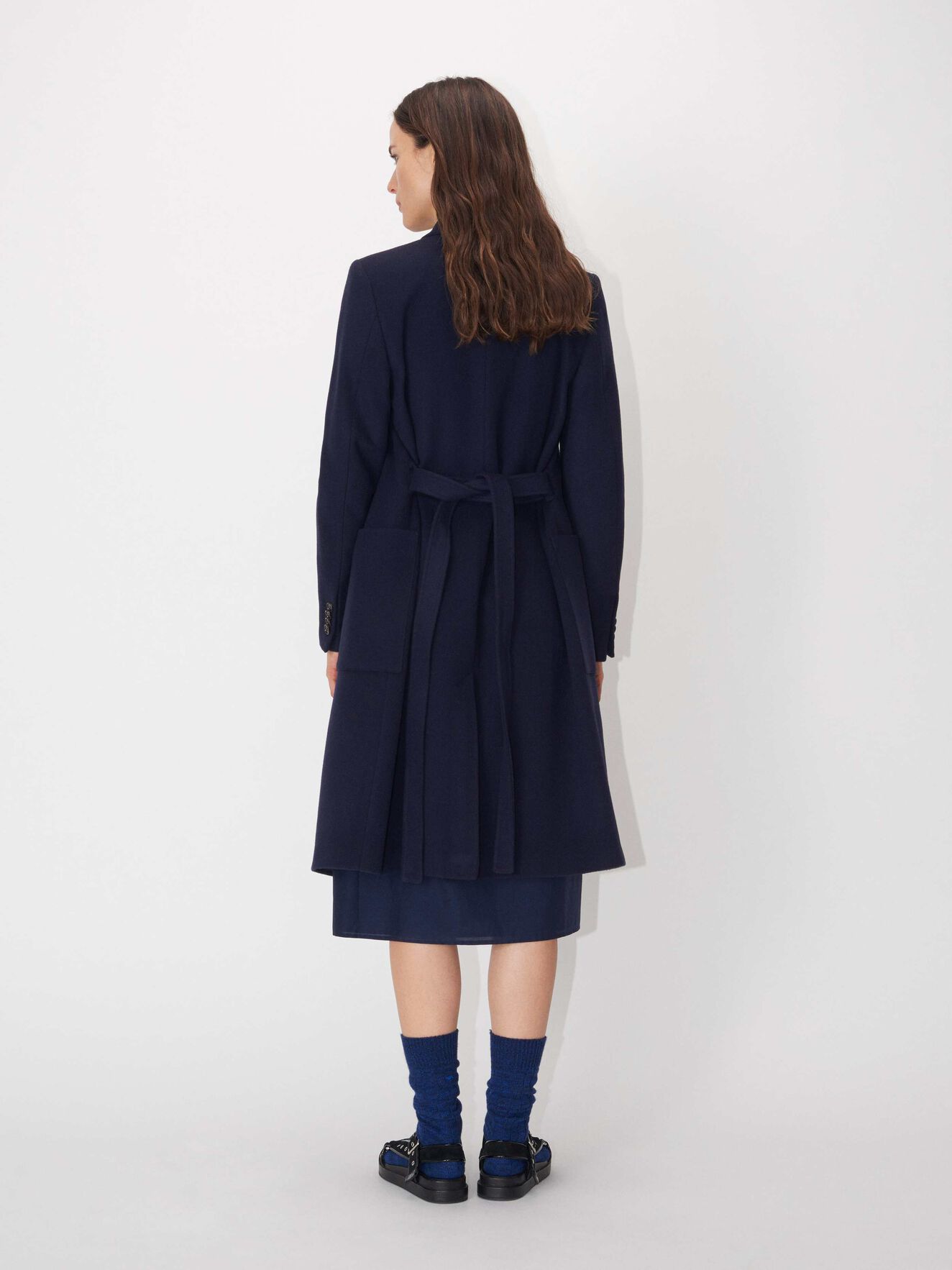 Rimini Coat in Midnight blue from Tiger of Sweden Rimini Coat in Midnight blue from Tiger of Sweden