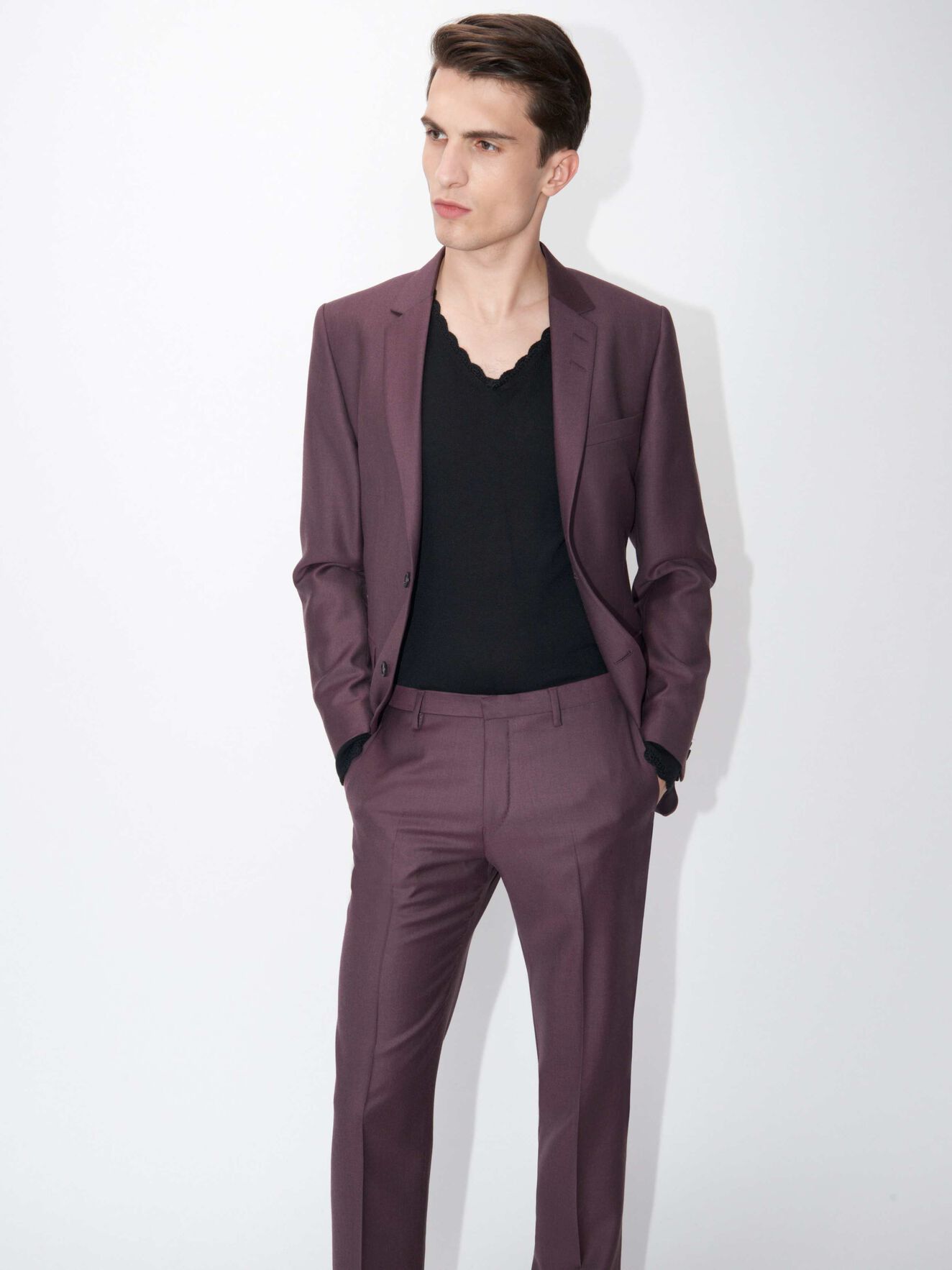 Todd Trousers in Regal Red from Tiger of Sweden Todd Trousers in Regal Red from Tiger of Sweden
