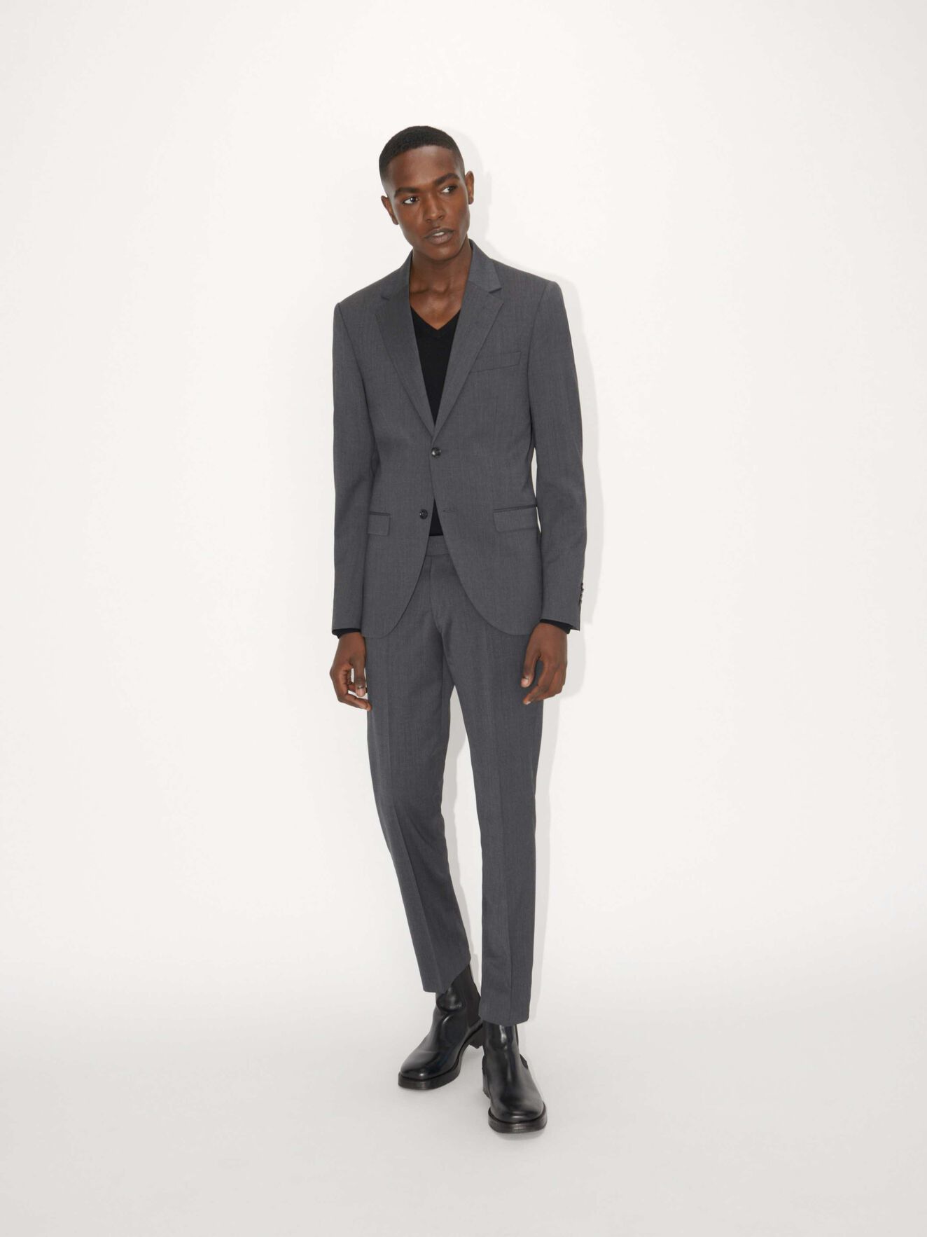 Jamonte Blazer in Dark grey Mel from Tiger of Sweden Jamonte Blazer in Dark grey Mel from Tiger of Sweden