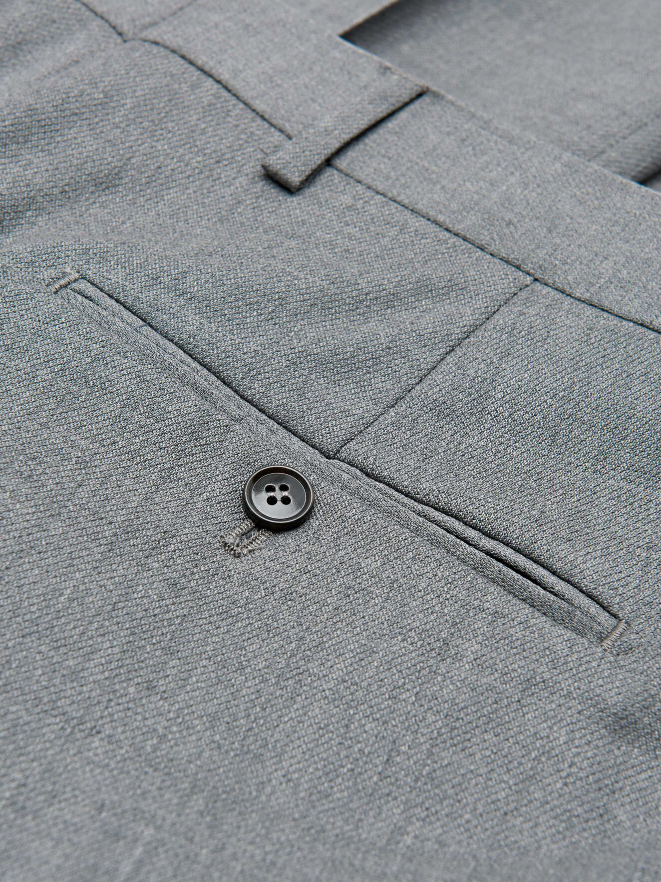 Tordon Trousers in Light grey melange from Tiger of Sweden Tordon Trousers in Light grey melange from Tiger of Sweden
