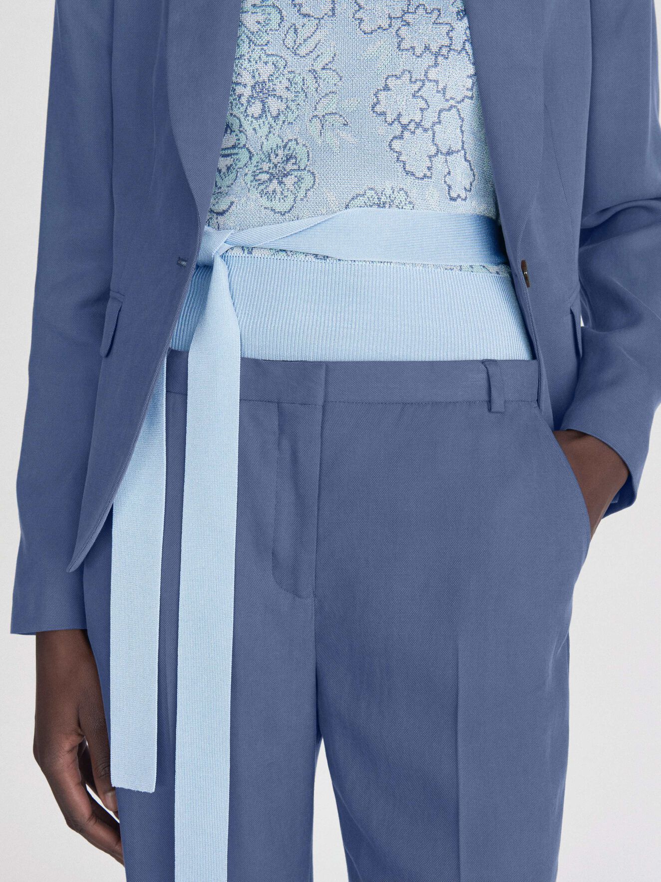 Yulia 6 Trousers in Soft blue from Tiger of Sweden Yulia 6 Trousers in Soft blue from Tiger of Sweden